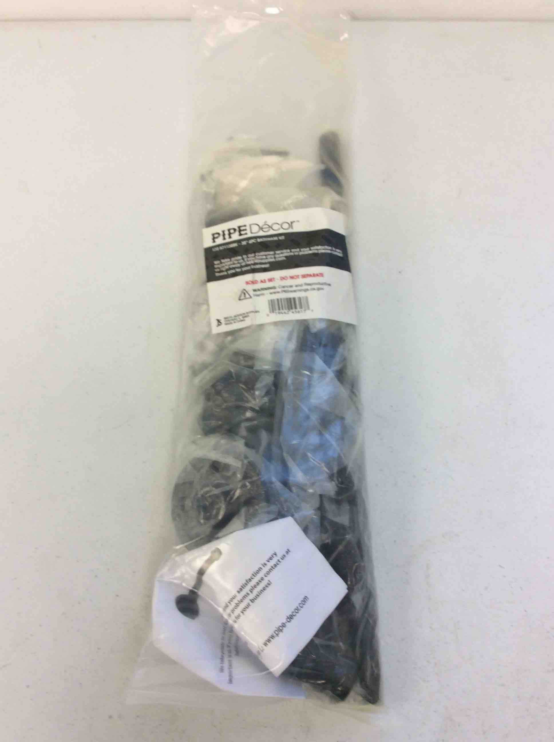 pipedécor 38” 4pc bathware kit