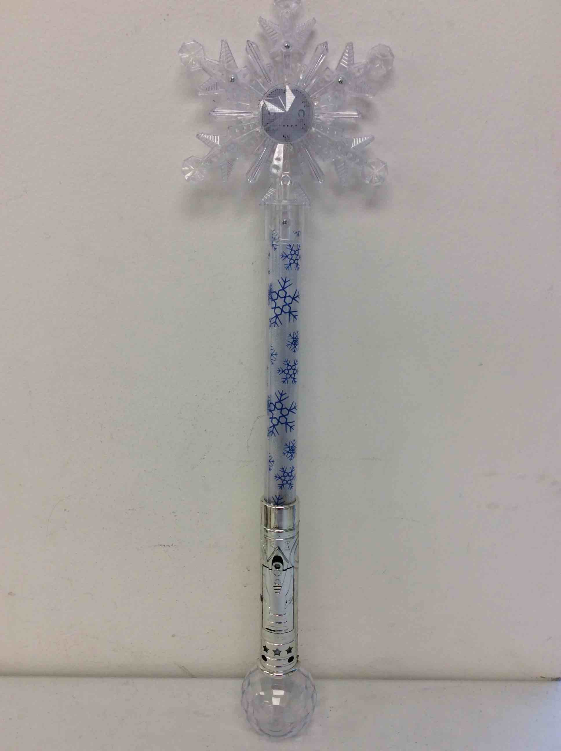 Condition photo showing New/Like New for box of snow flake light up wands