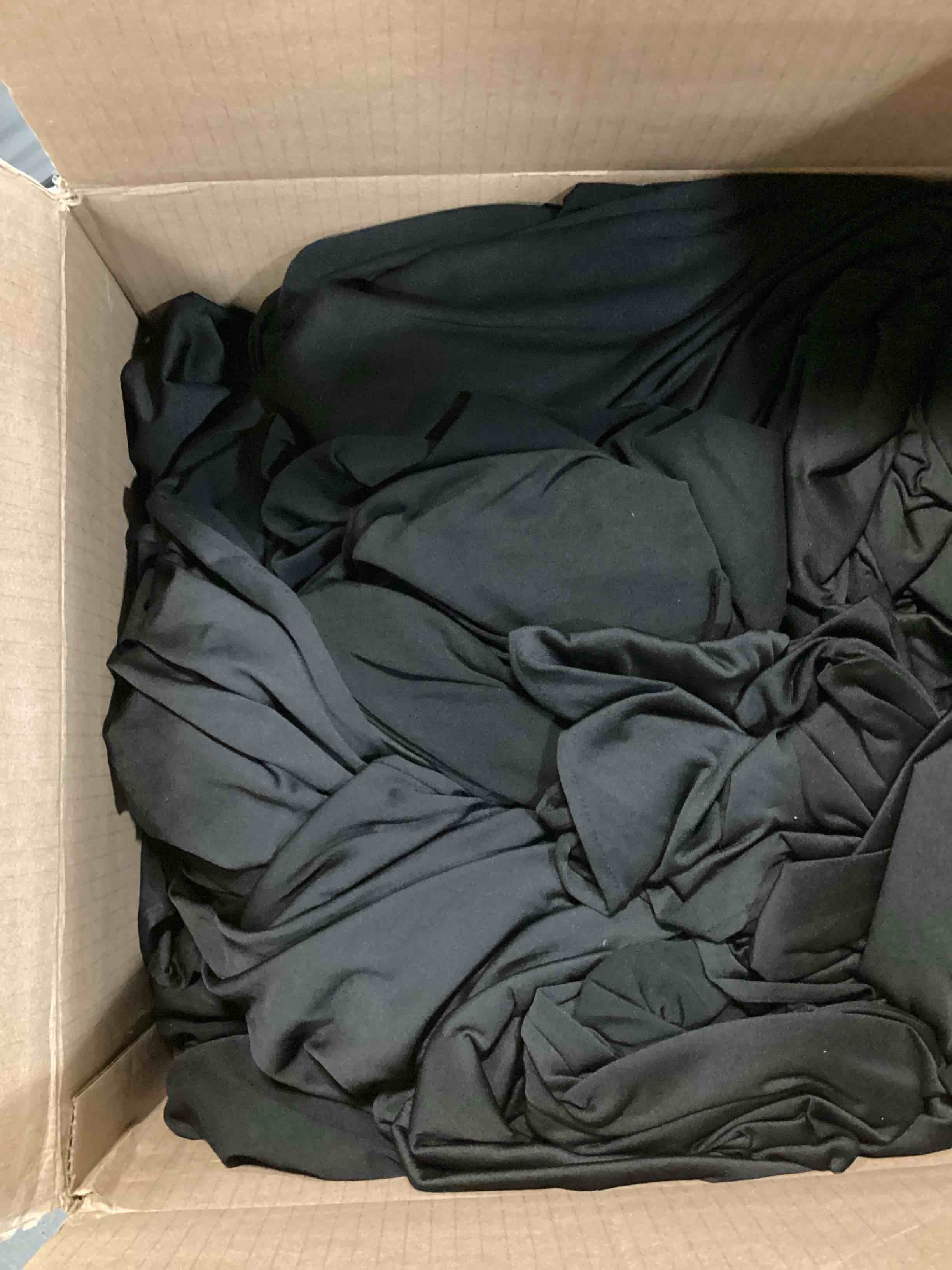 Condition photo showing Good Condition for nasitos spandex fitted table covers for 6 foot tables - 72 x 30 inch - 4 pack black stretch rectangle table clothes, wrinkle resistant tablecloths for folding table, parties, trade show, birthday 6ft black 4
