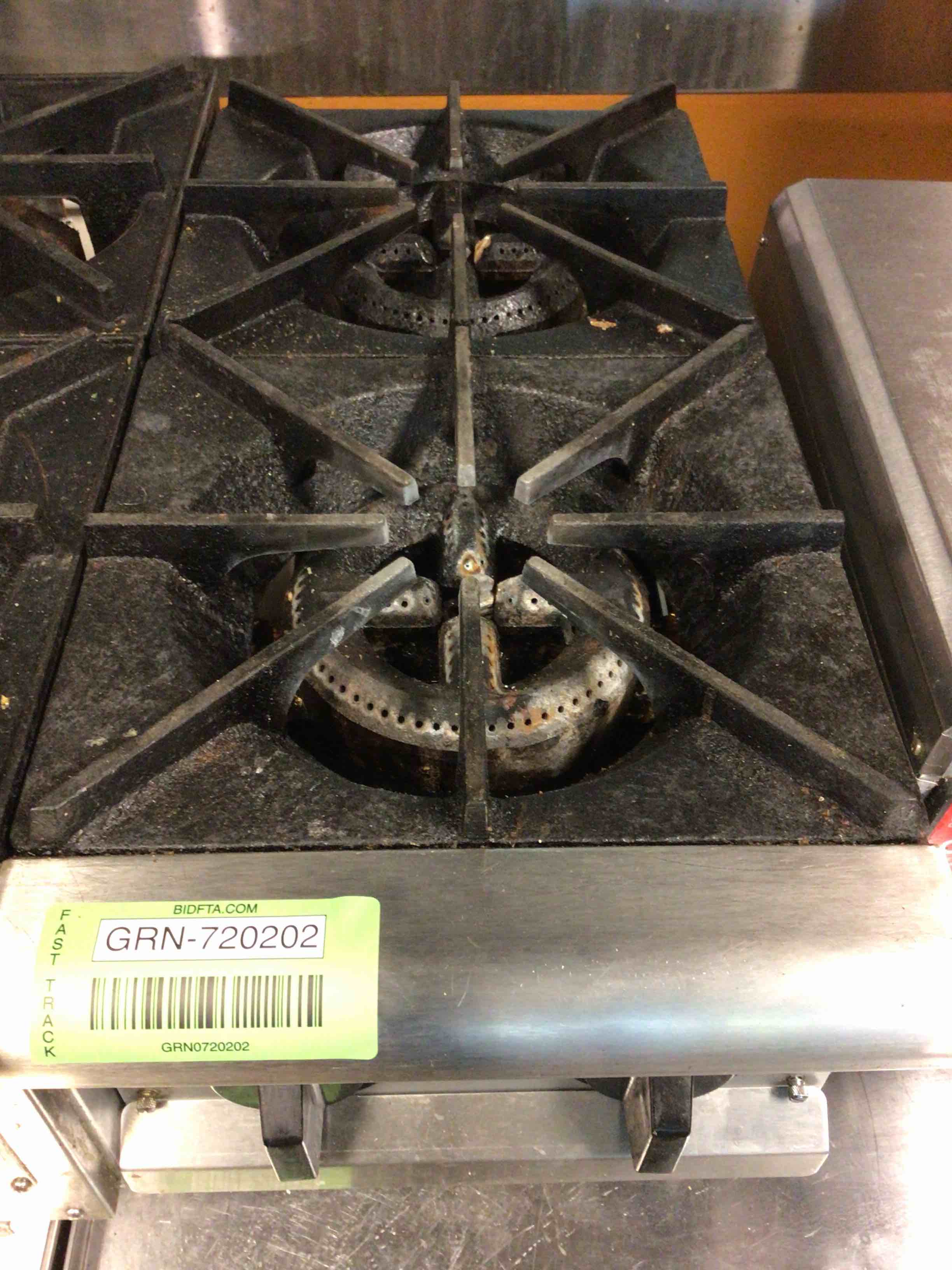 APW Wyott Champion Cook Series Natural Gas 2 Burner Cook Top