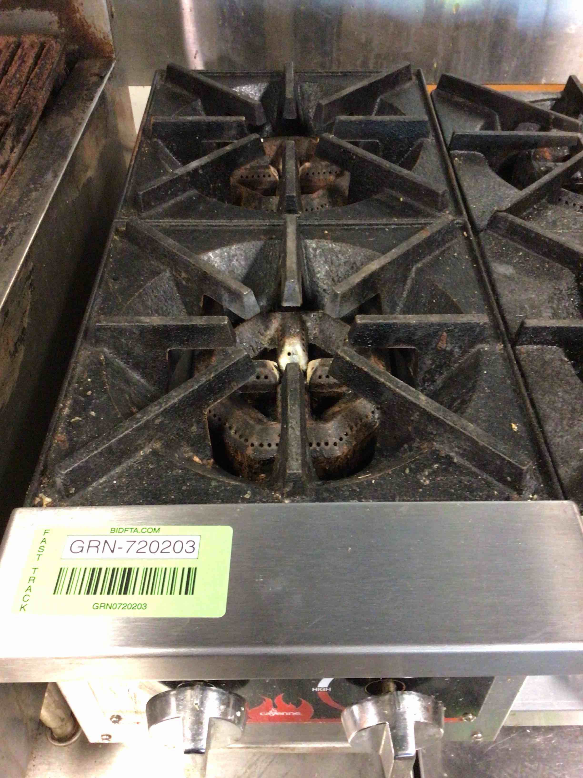 Vollrath Natural Gas 2 Burner Cook Top