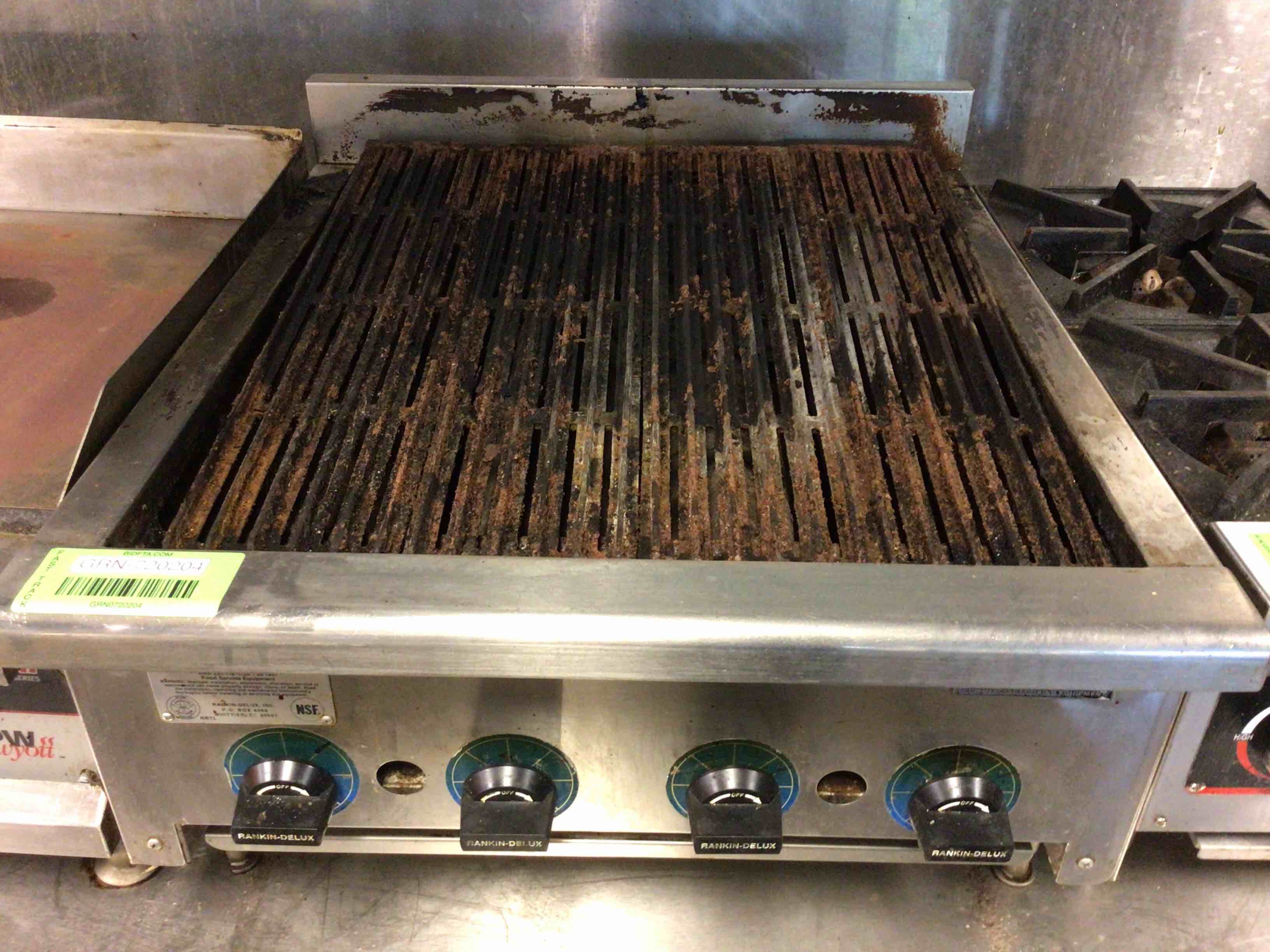 Rankin-Delux RB-825 Countertop Charbroiler