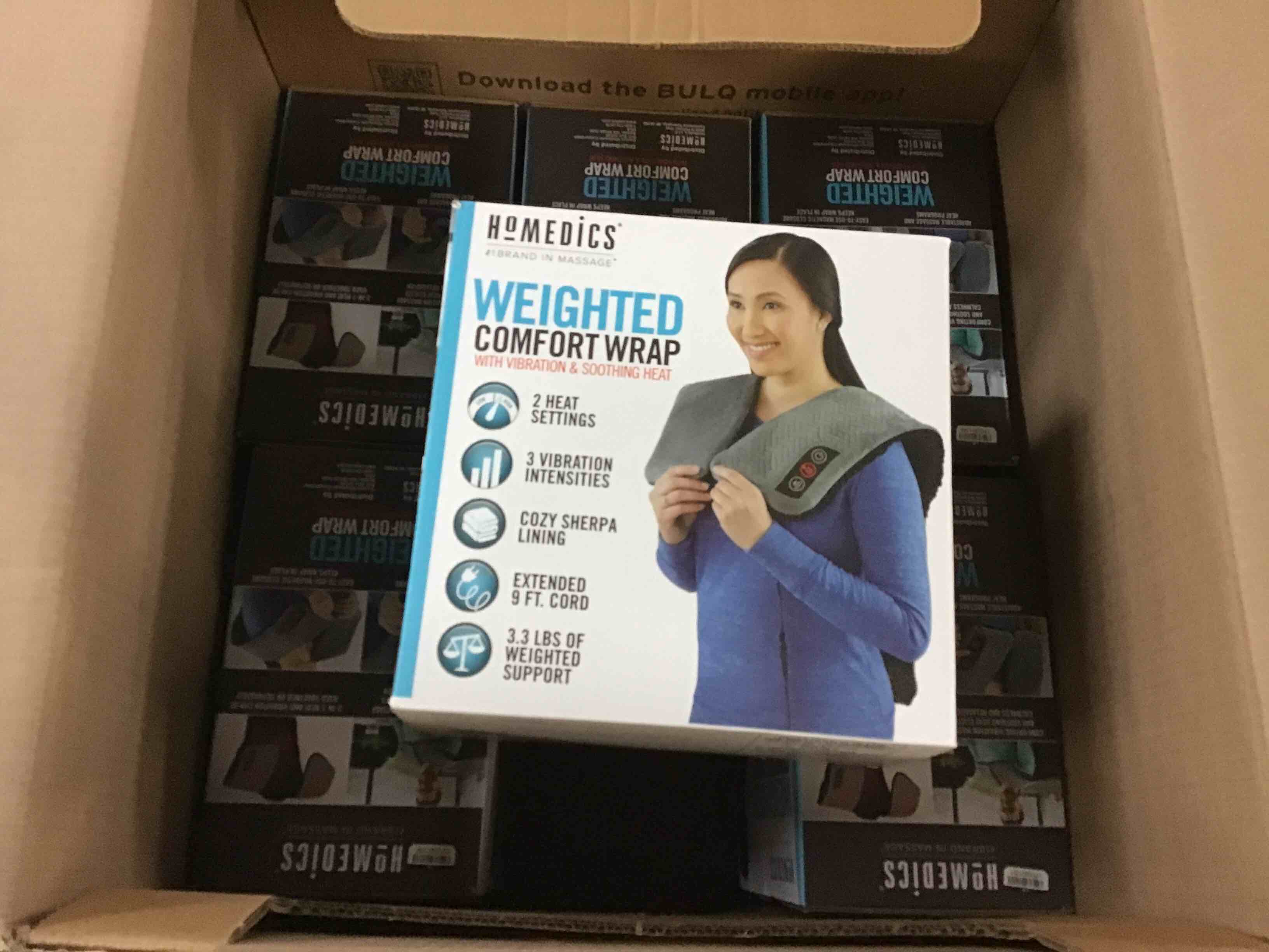 Homedics Weighted Comfort Wrap