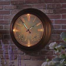 The 24" Outdoor Lighted Atomic Clock