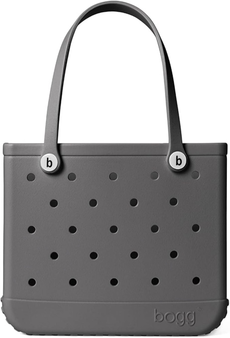 BOGG BAG - Medium Tote Bag, Fogg, White Buttons 