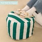 ievenw waterproof round ottoman 