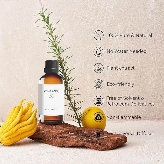 baieshui Christmas bliss Scent Essential Oil, Hotel Diffuser Oil, 1.69 Fl Oz Pure Aromatherapy Fragrances for Diffuser (TOTAL 2)