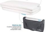 stock your home trifold pack and play mattress 