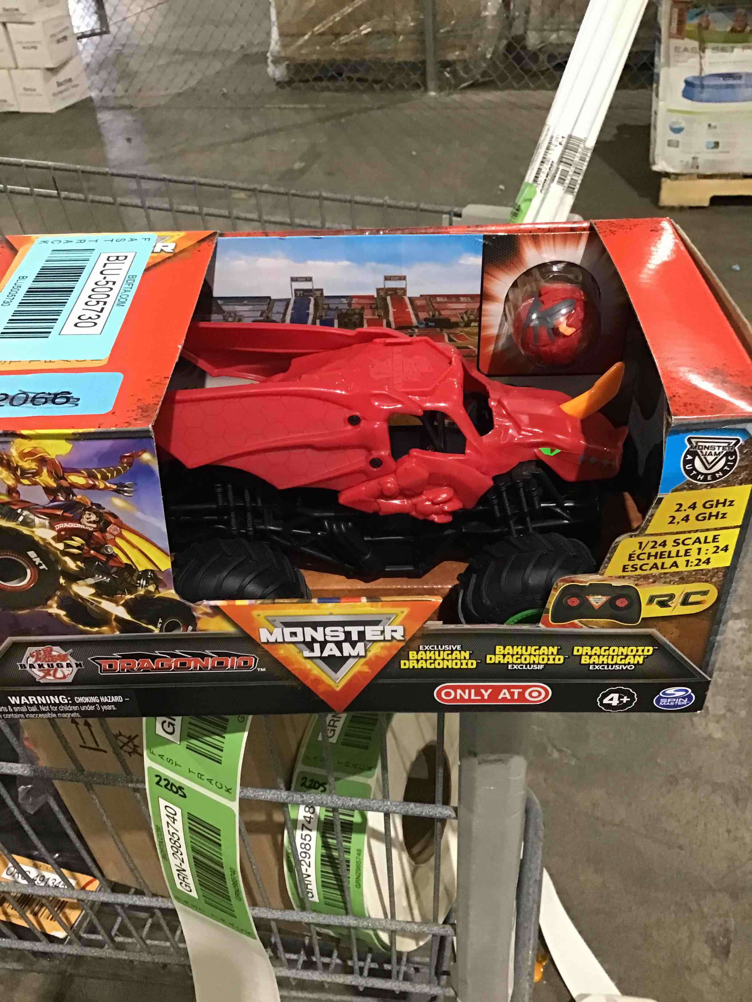 Monster Jam Official Bakugan Dragonoid RC TRGX