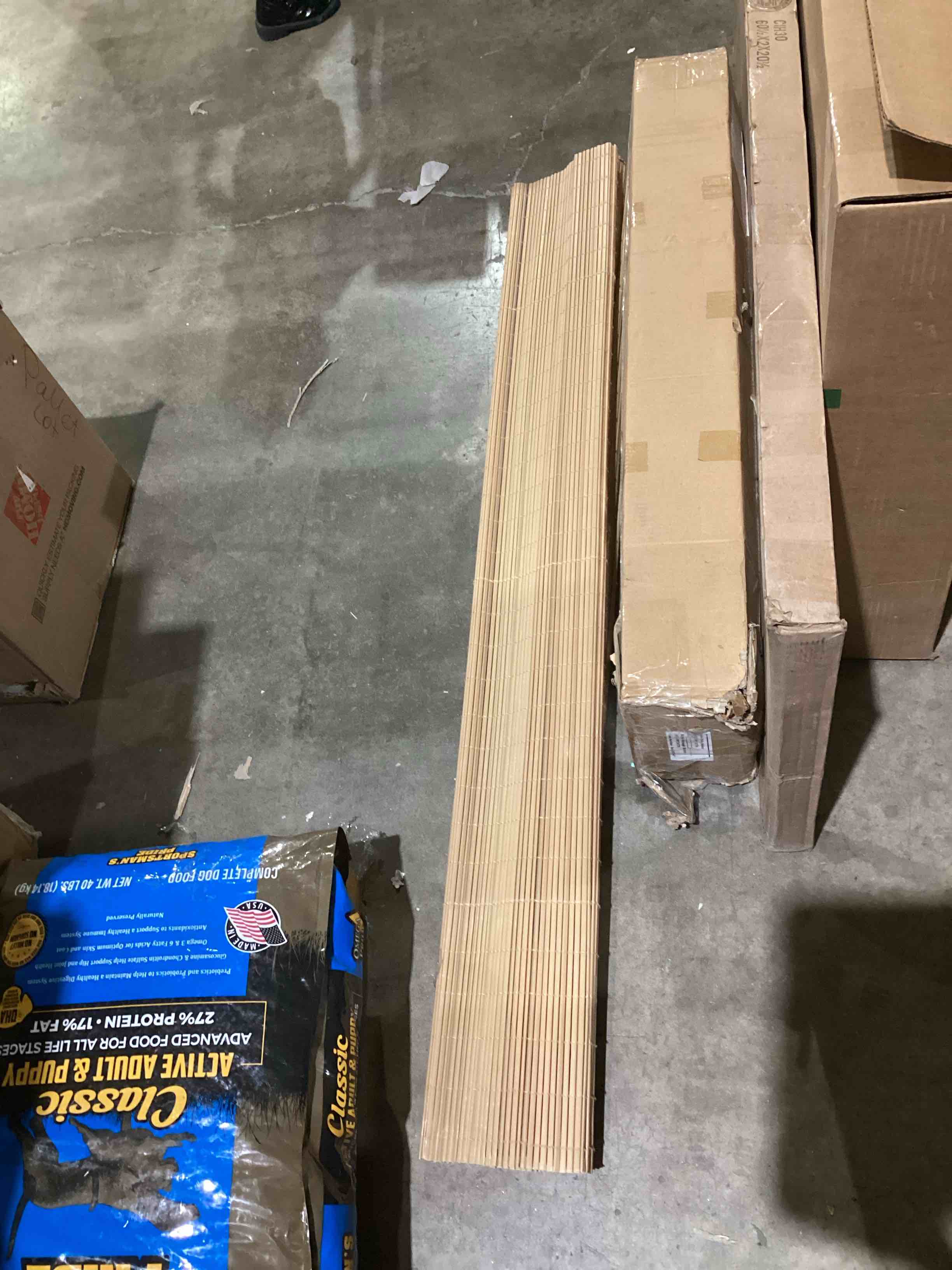 faux bamboo cordless blinds 5 ft wide