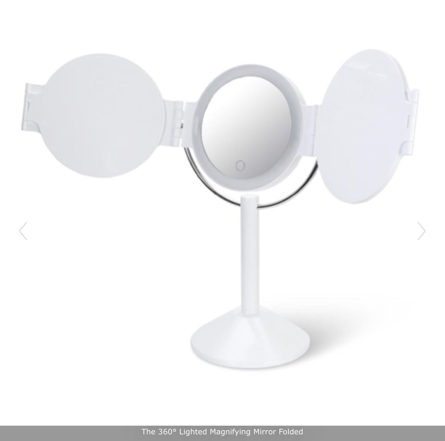 The 360 Lighted Magnifying Mirror