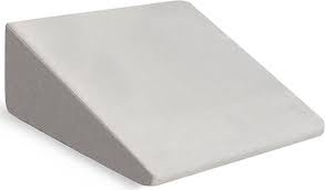 K2 HEALTH Bed wedge pillow gray and white 24 x 24 x 7.5