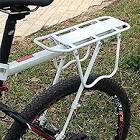 ZXJ Bike Rear Rack, Bicycle Rear Back Seat Luggage Rack Holder Carrier for Panniers Bags, Luggage, Cargo, 50kg Load, Aluminum Alloy Adjustable with Reflector for Cycling Camping Touring Sport