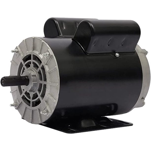 Anqidi 5HP SPL 3450RPM Air Compressor Electric Motor, 60Hz 208-230V AC Electric Compressor Motor 7/8" Shaft