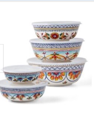 members mark 10pc mixing bowl- Seville