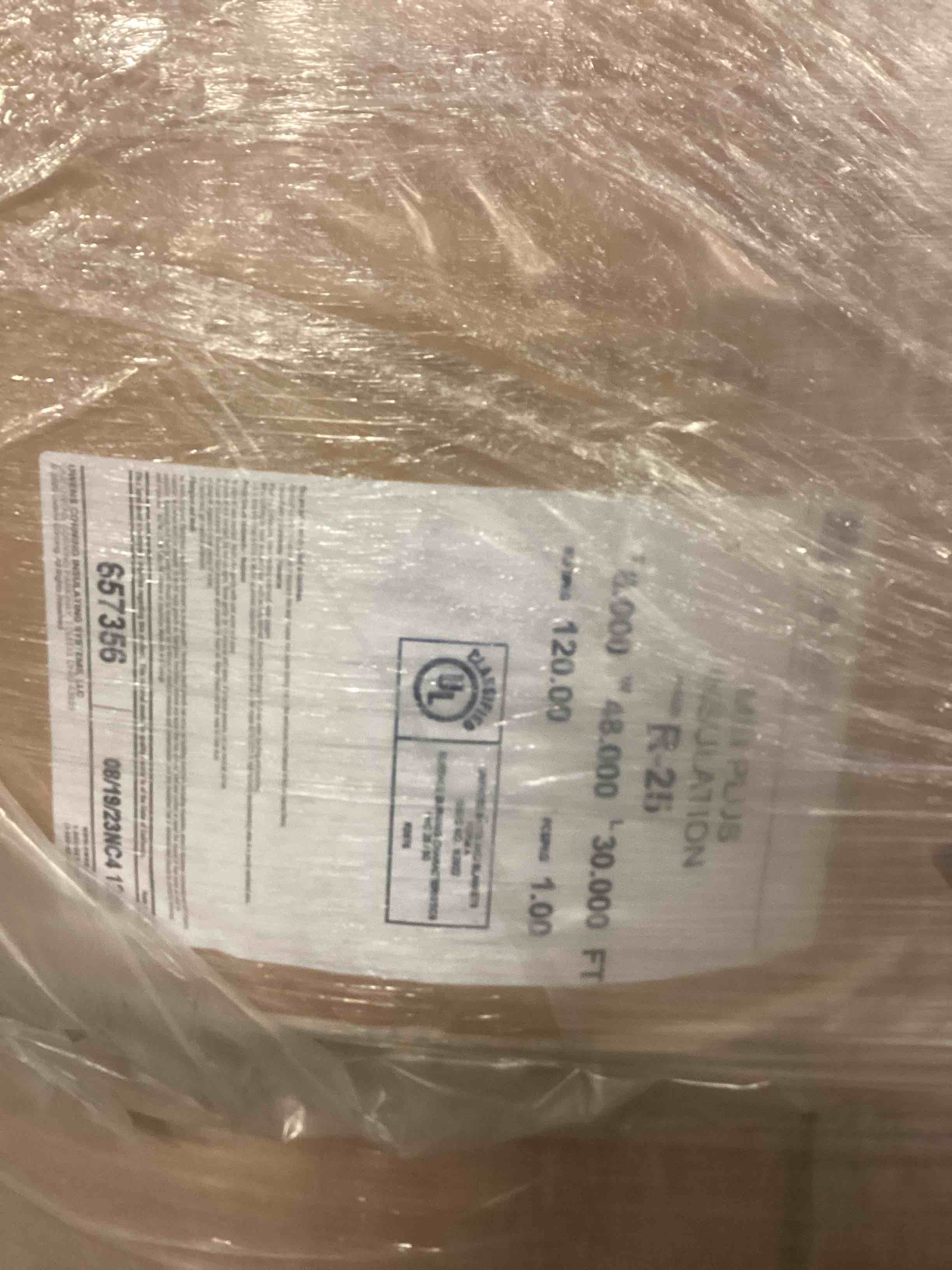 4 rolls r25 48” pole barn insulation your bid per roll 