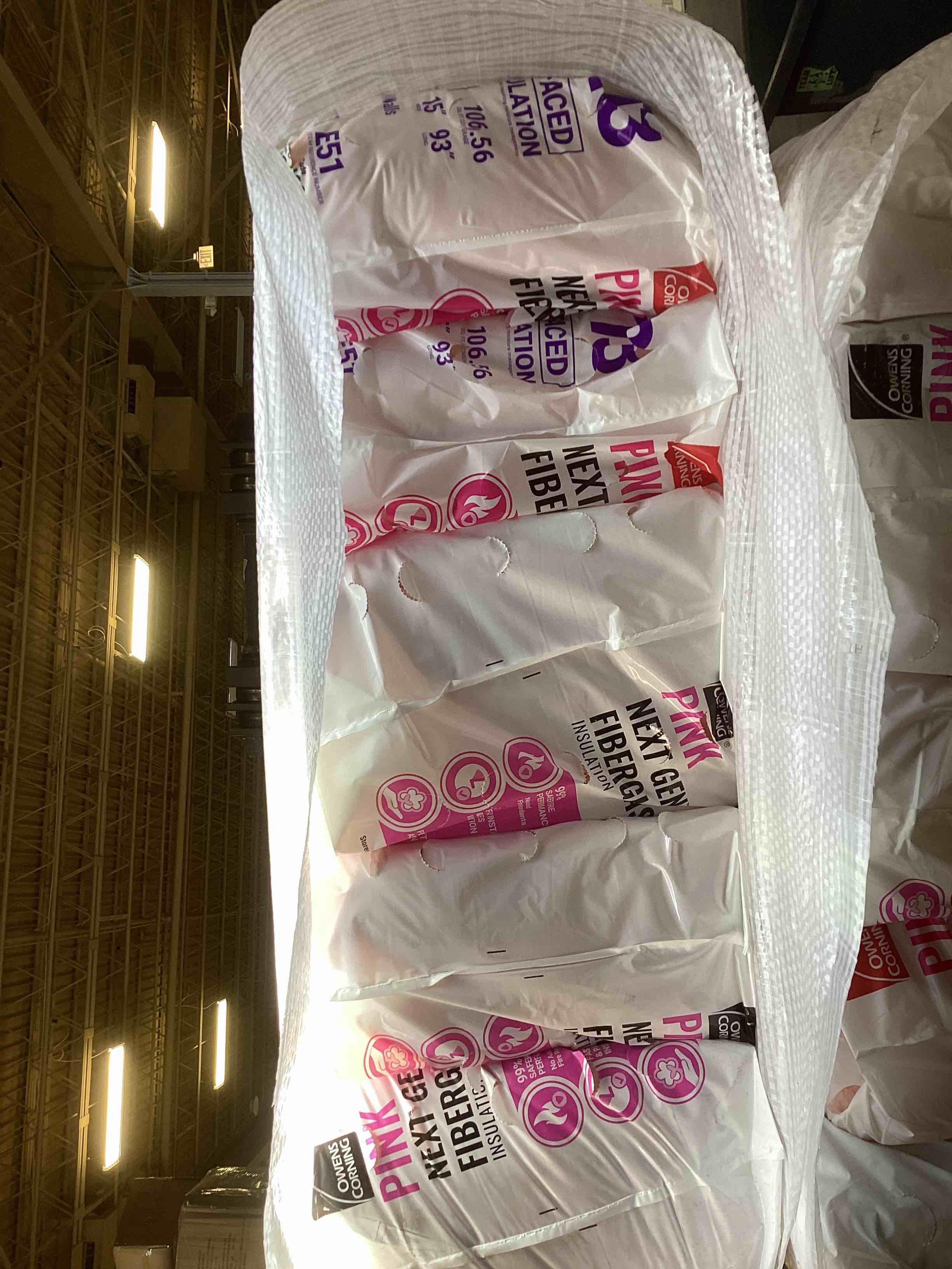 5 batts r13 15” unfaced insulation your bid per batt 