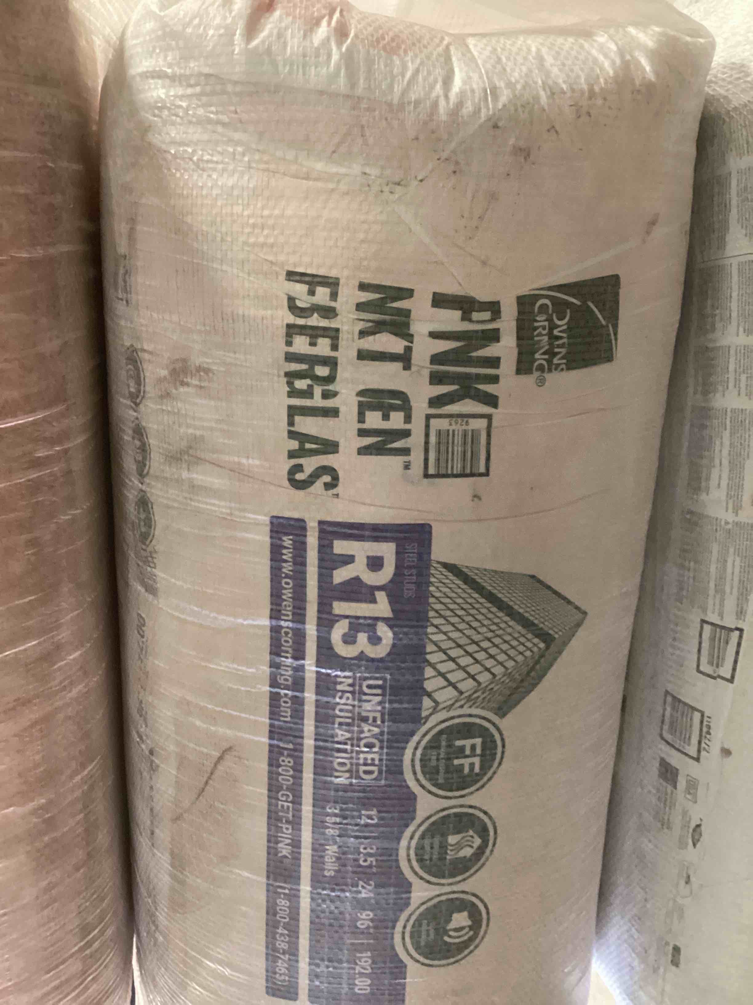 4 batts r13 24 unfaced insulation your bid per batt 