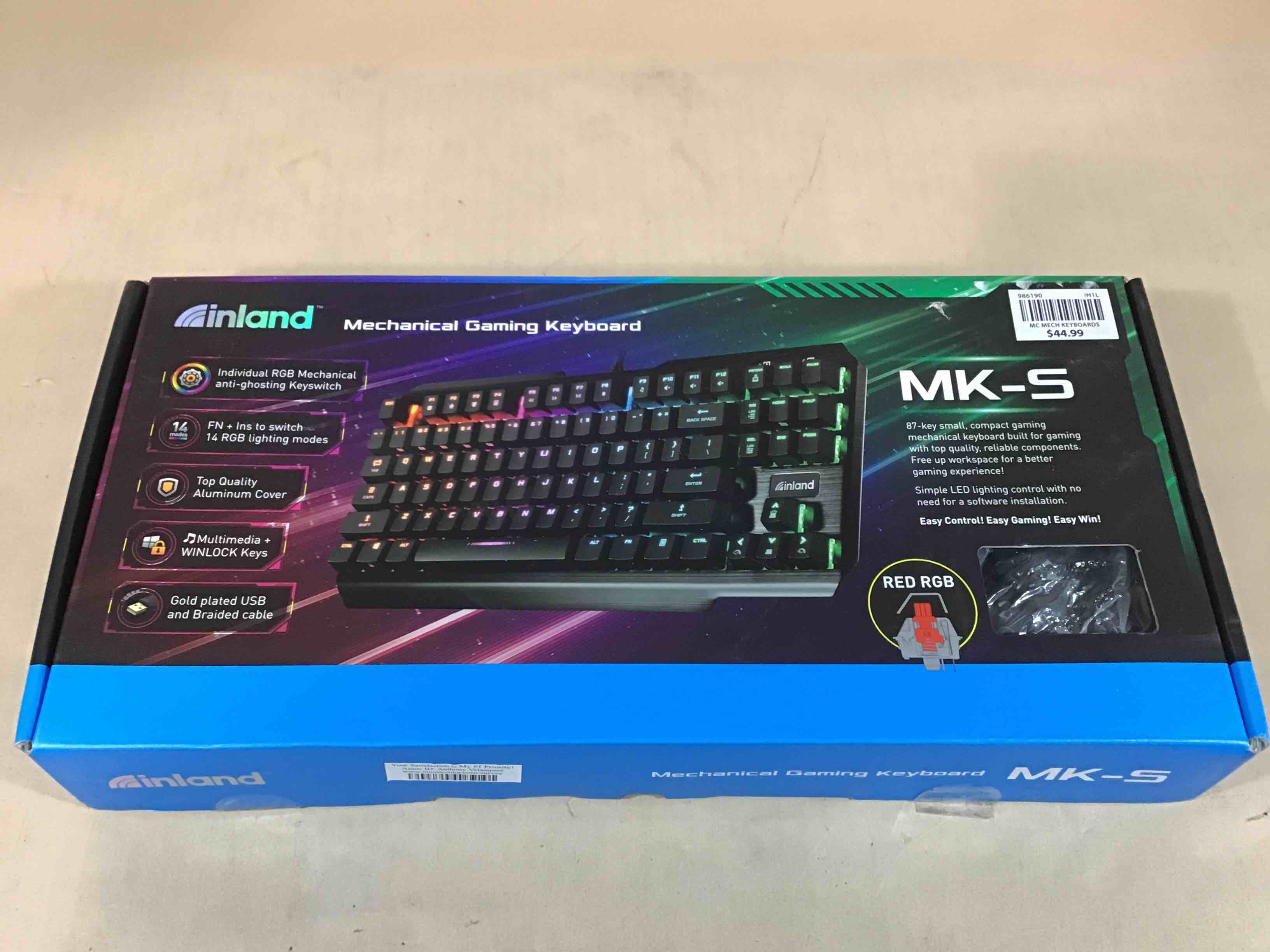 Inland Gaming Keyboard 