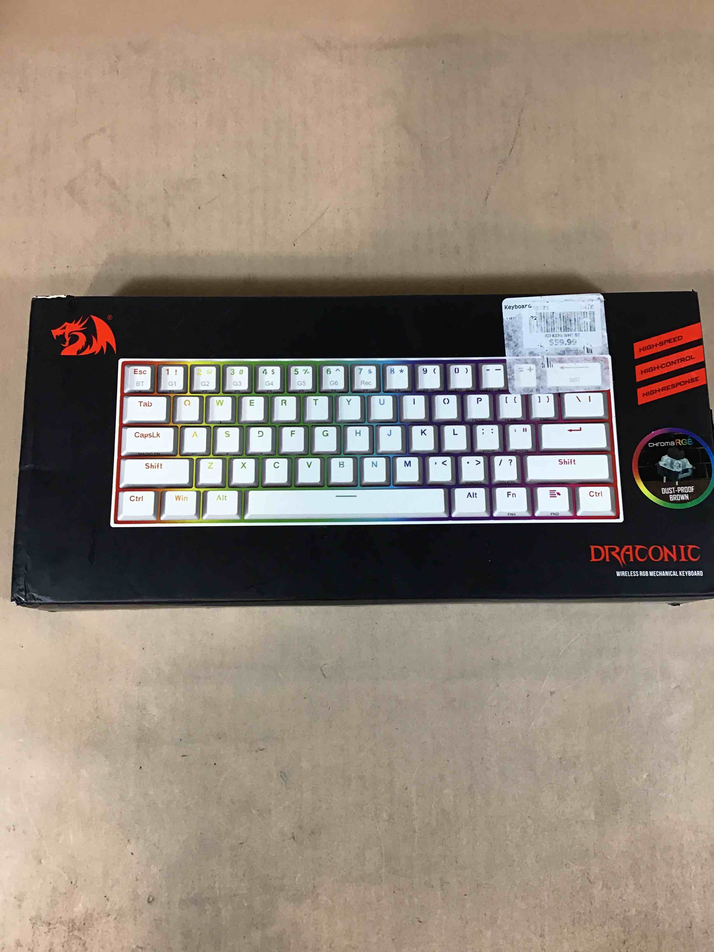 Redragon Draconic Wireless Gaming Keyboard 