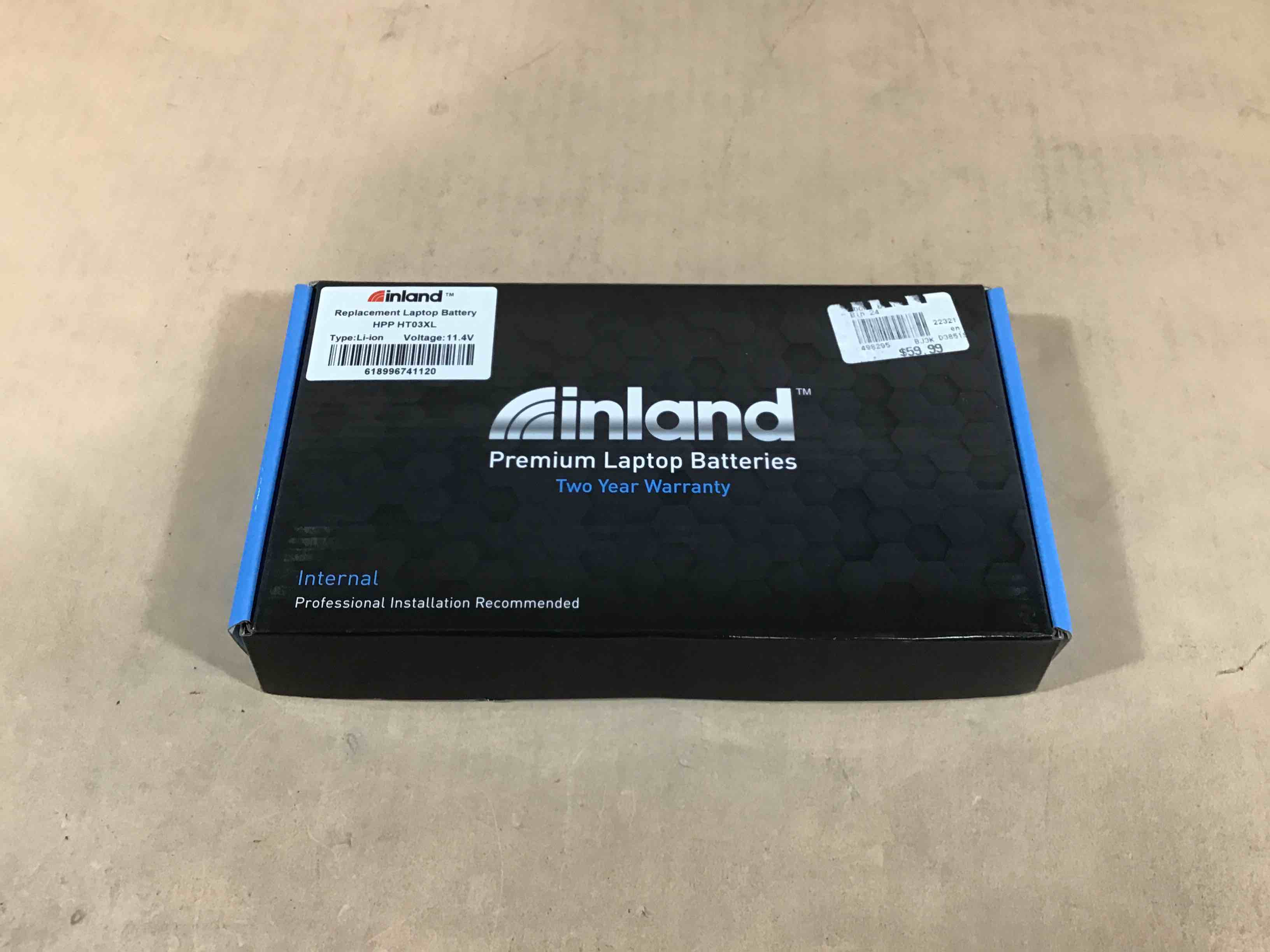 Inland Premium Laptop Battery 