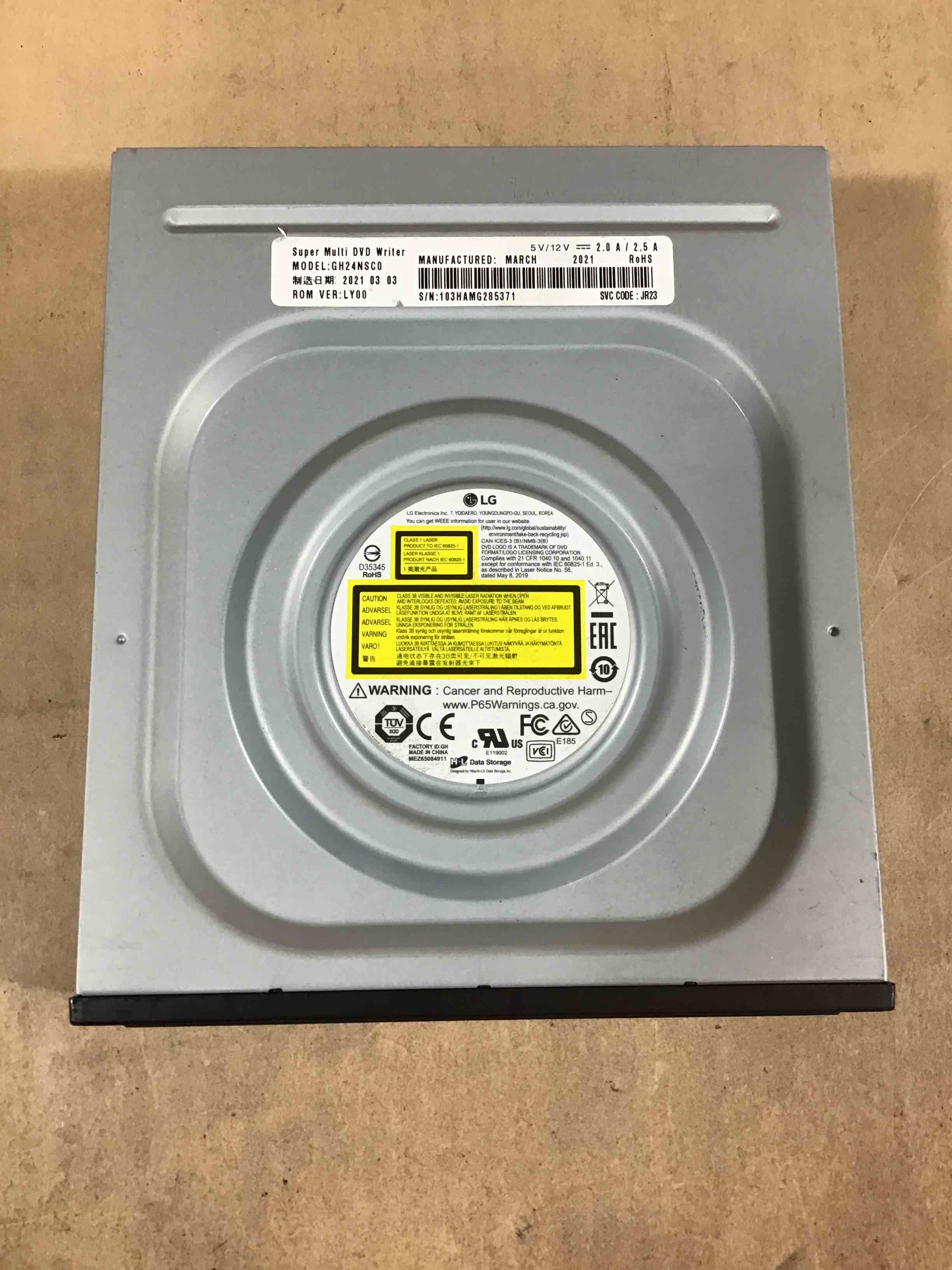 LG Super Multi DVD Writer 