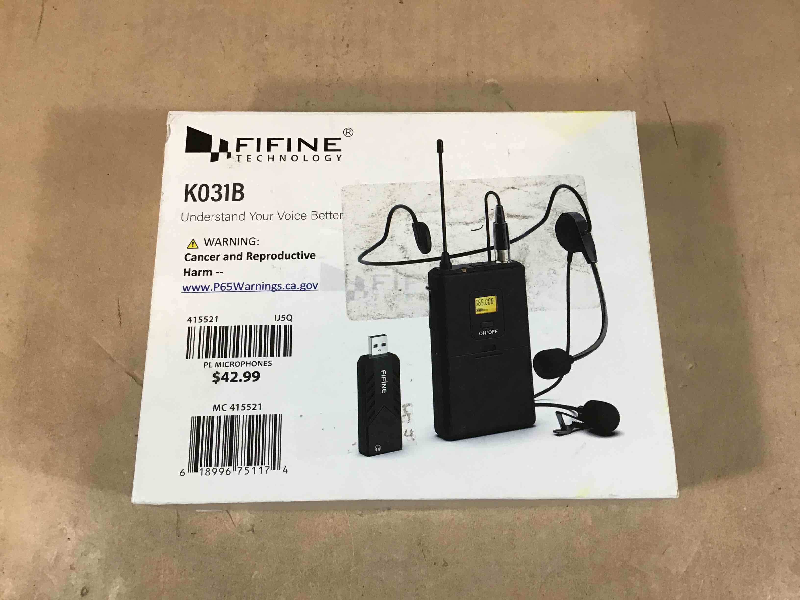 Fifine K031B Microphone 