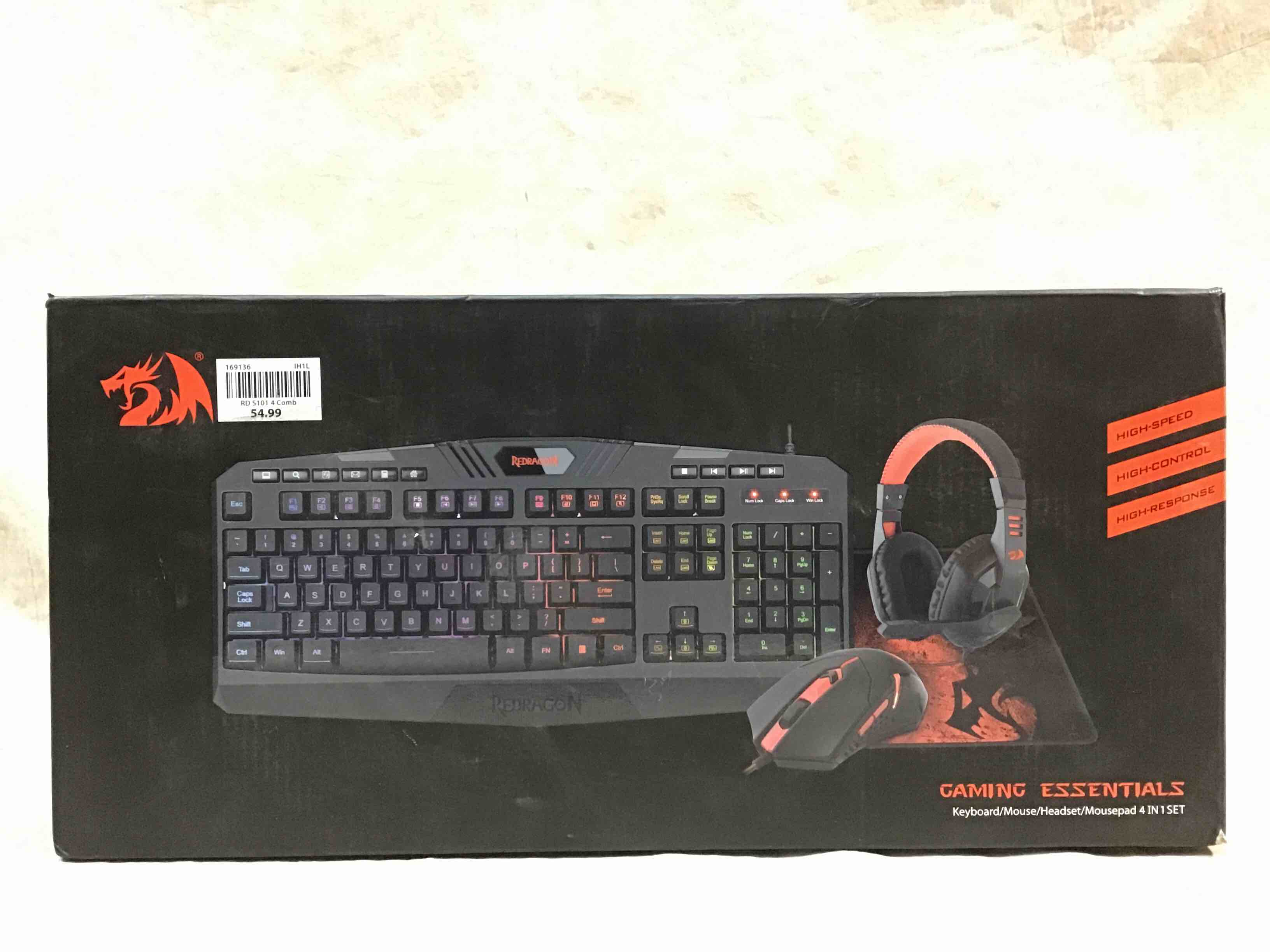 Redragon Gaming Essentials Combo