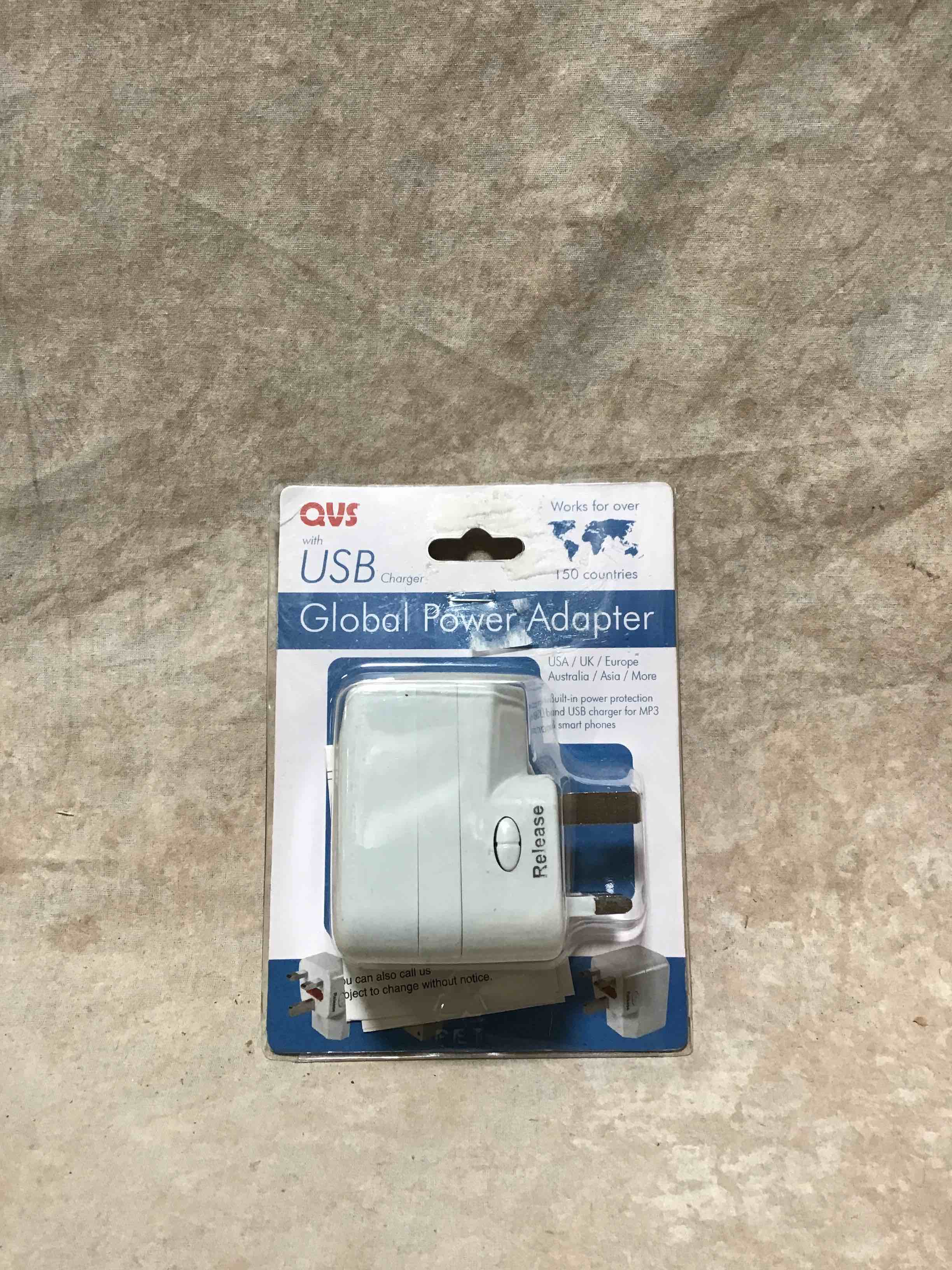 QVS USB Global Power Adapter 