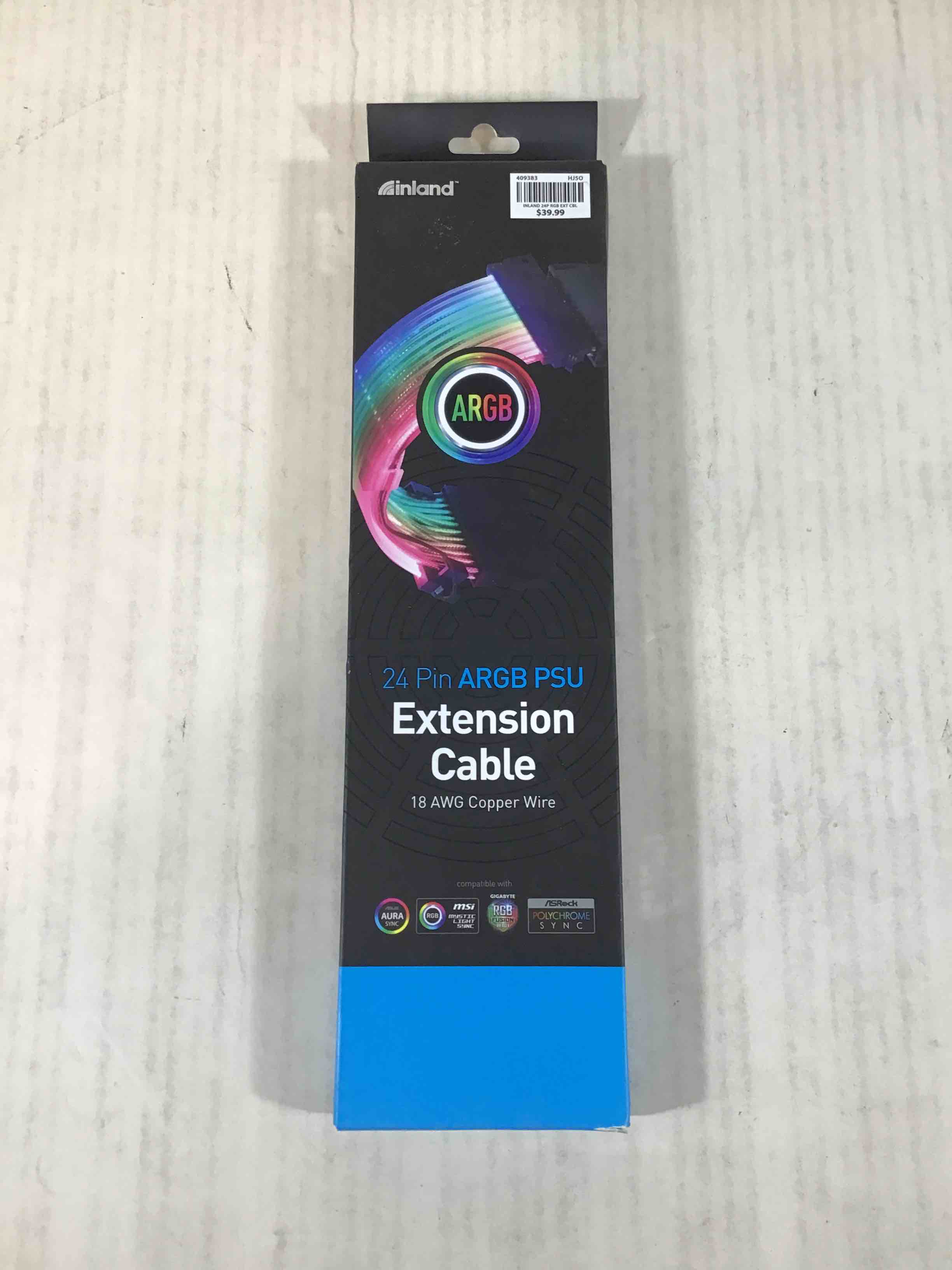 Inland PSU Extension Cable 