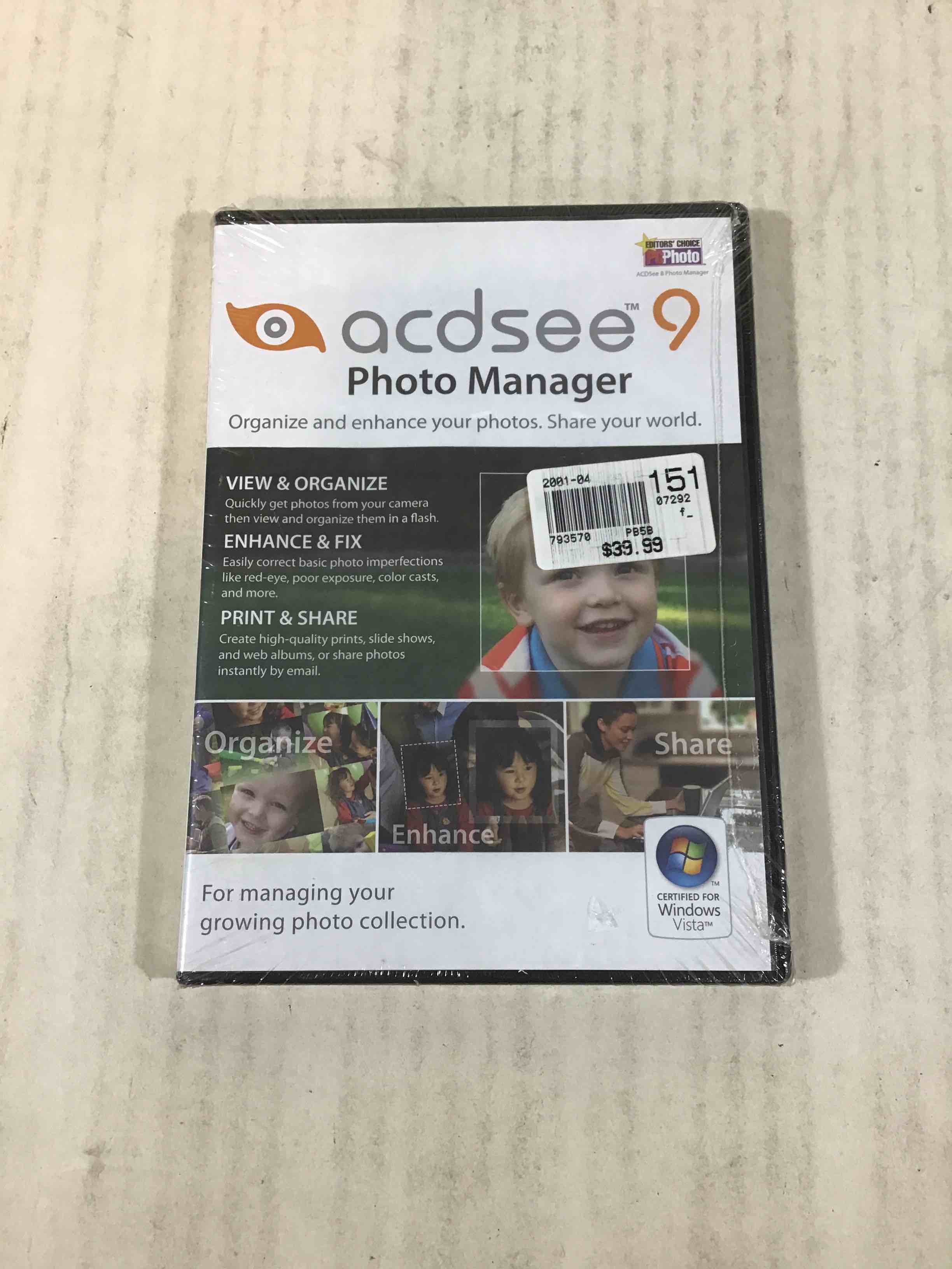 Acdsee 9.0 Photo Manager Retail In DVD Case