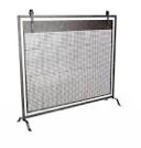 84245 metal fireplace screen 38” 