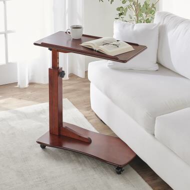 Adjustable Height Side Table