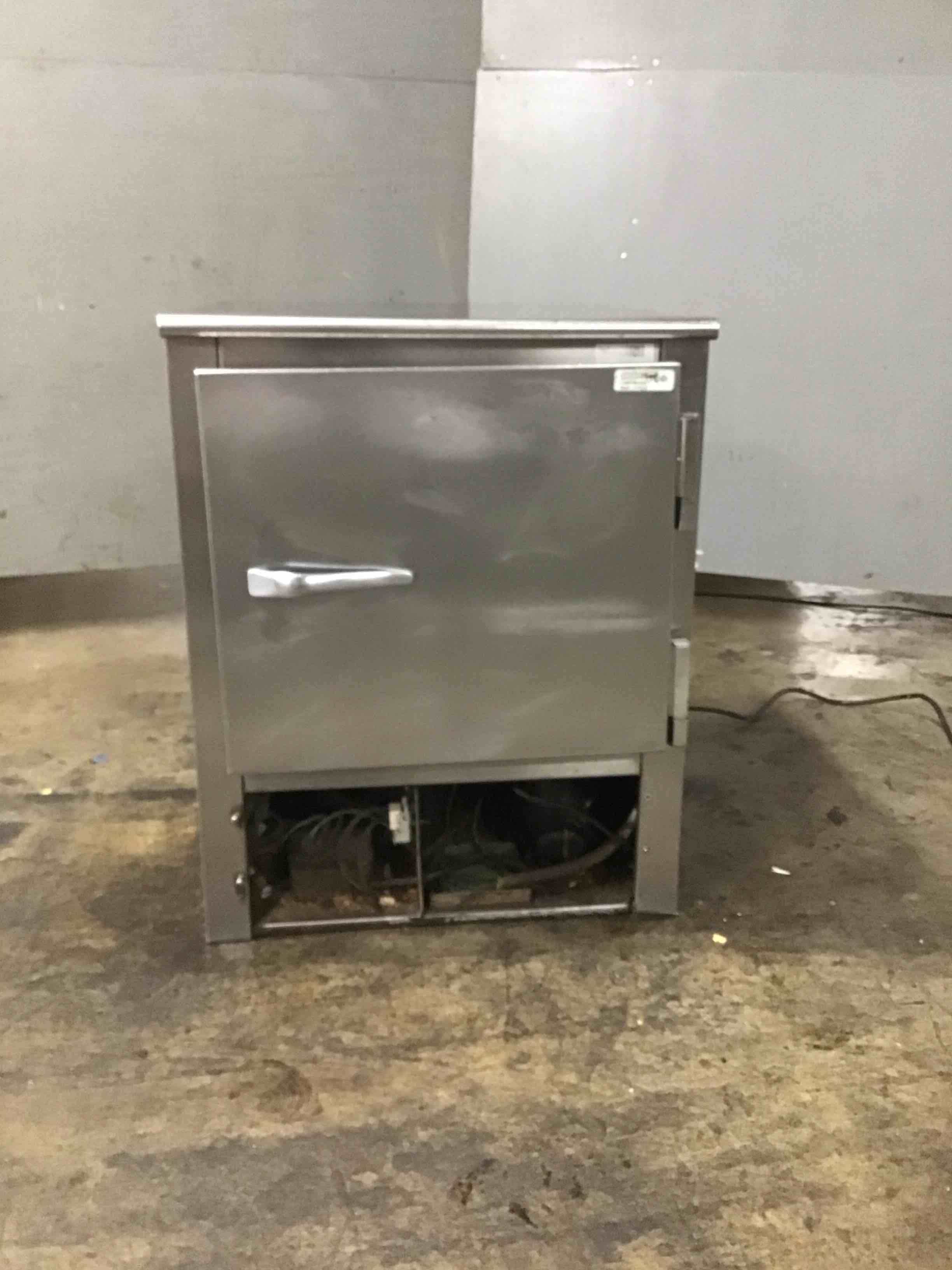 Traulsen Stainless Steel Single Door Refrigerator On Casters 