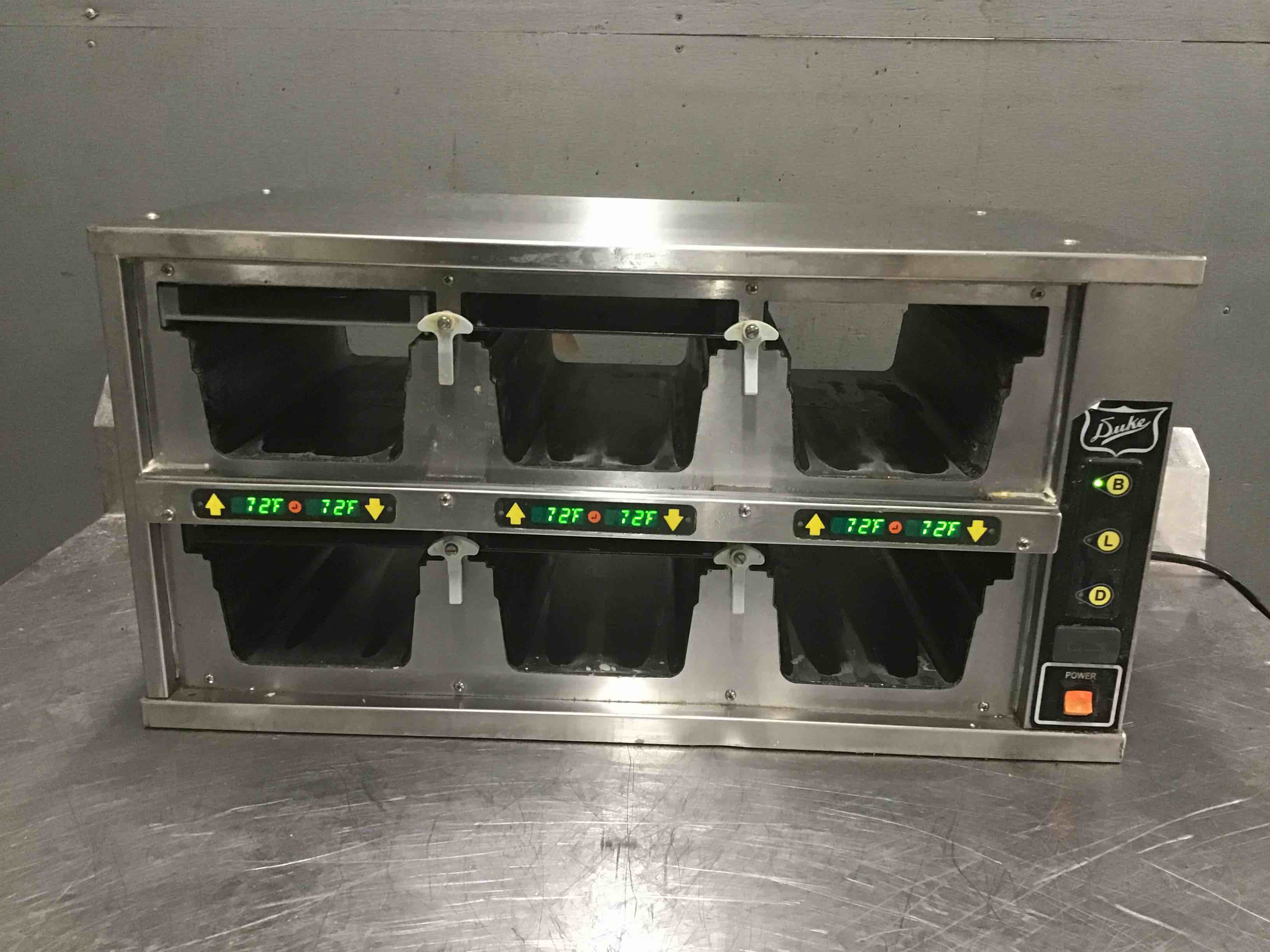 Duke Stainless Steel Countertop 28.75 Inch  Electric Heated Holding Cabinet 