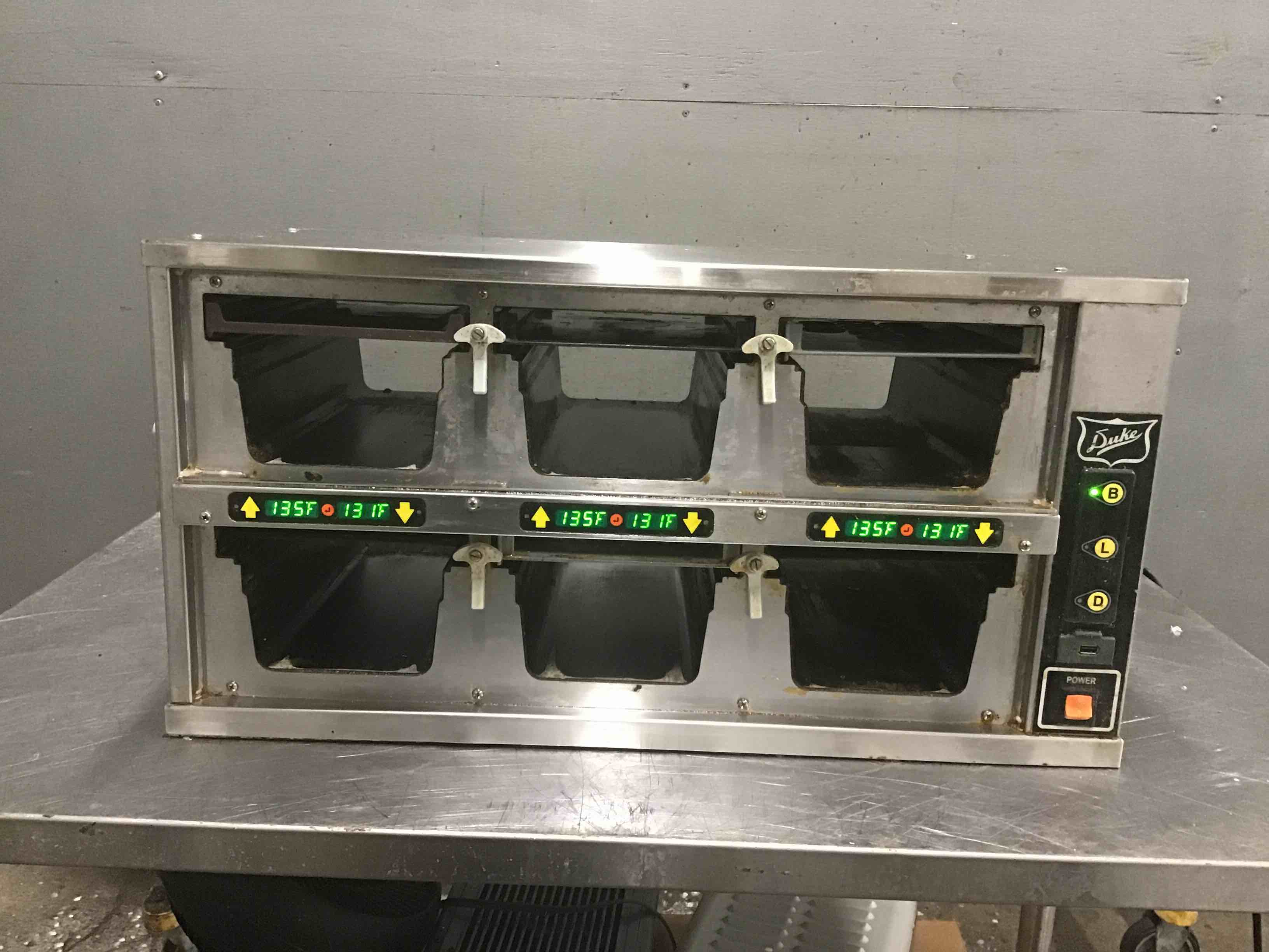 Duke Stainless Steel Countertop 28.75 Inch  Electric Heated Holding Cabinet