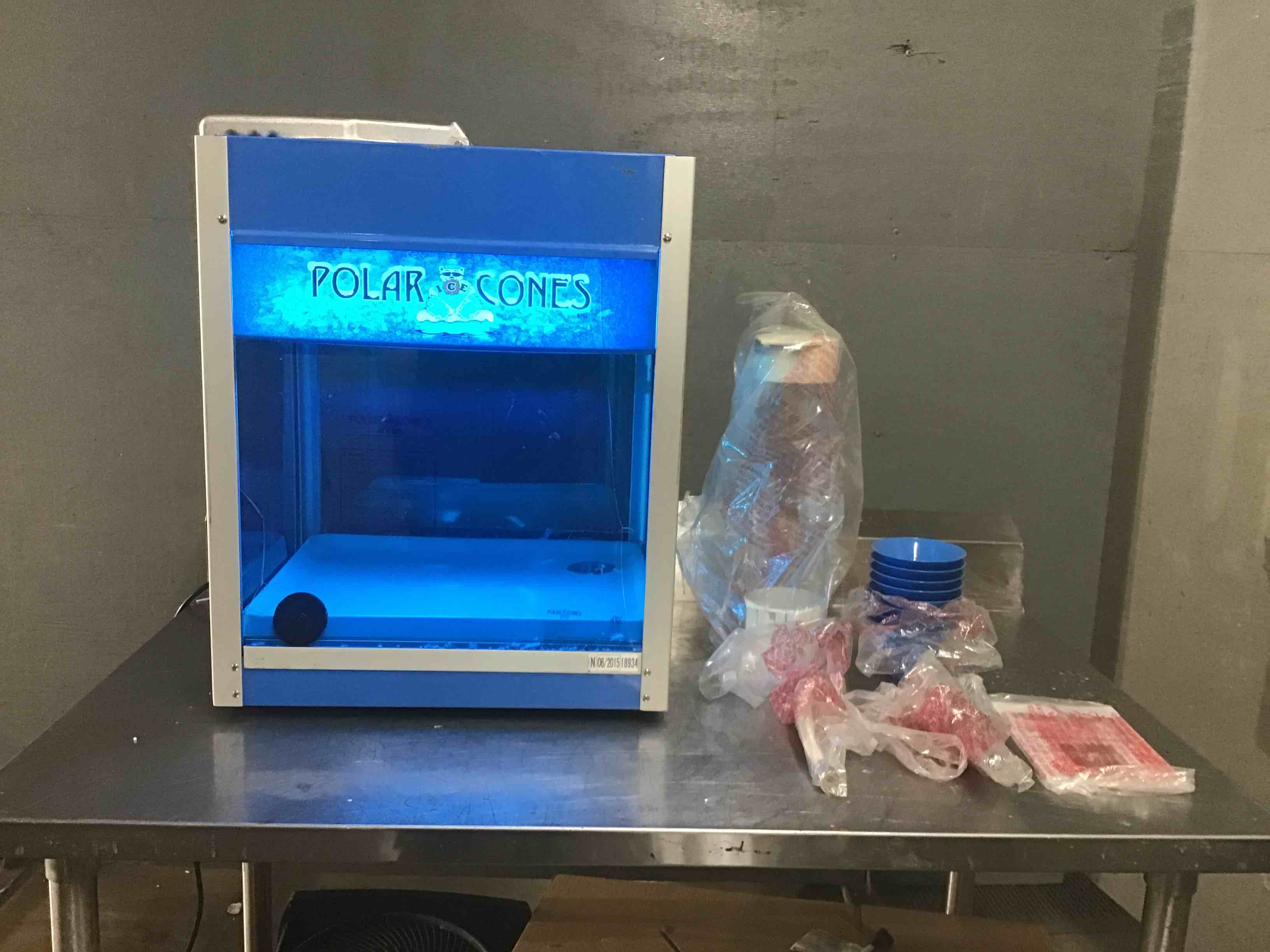 Polar Cones Countertop Snow Cone Machine