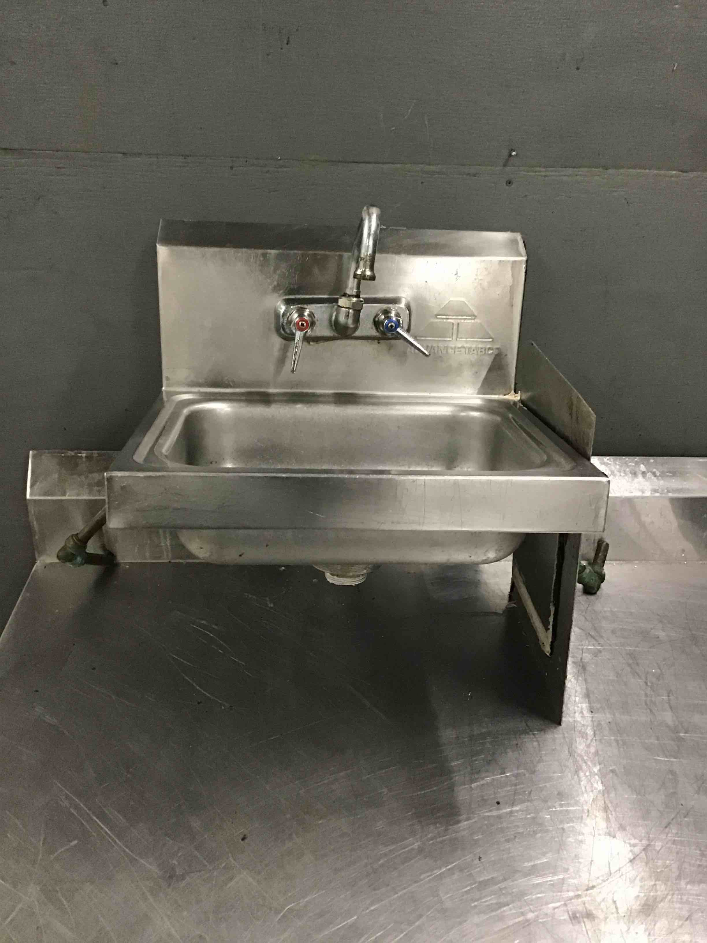 Advance Tabco Stainless Steel Hand Washing Sink 