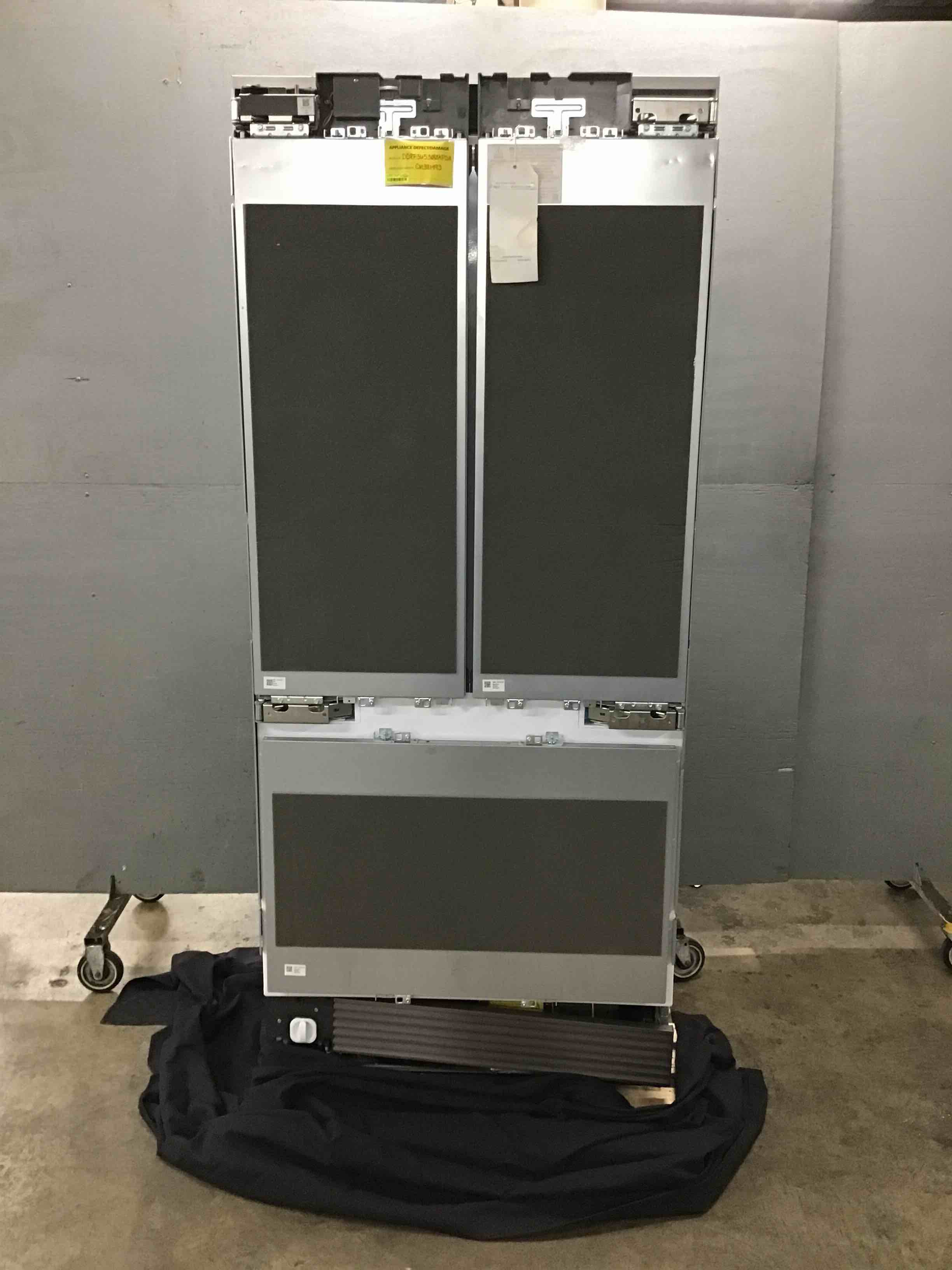 DECOR 36 INCH PANEL READY BUILT IN FRENCH PANEL REFRIGERATOR 