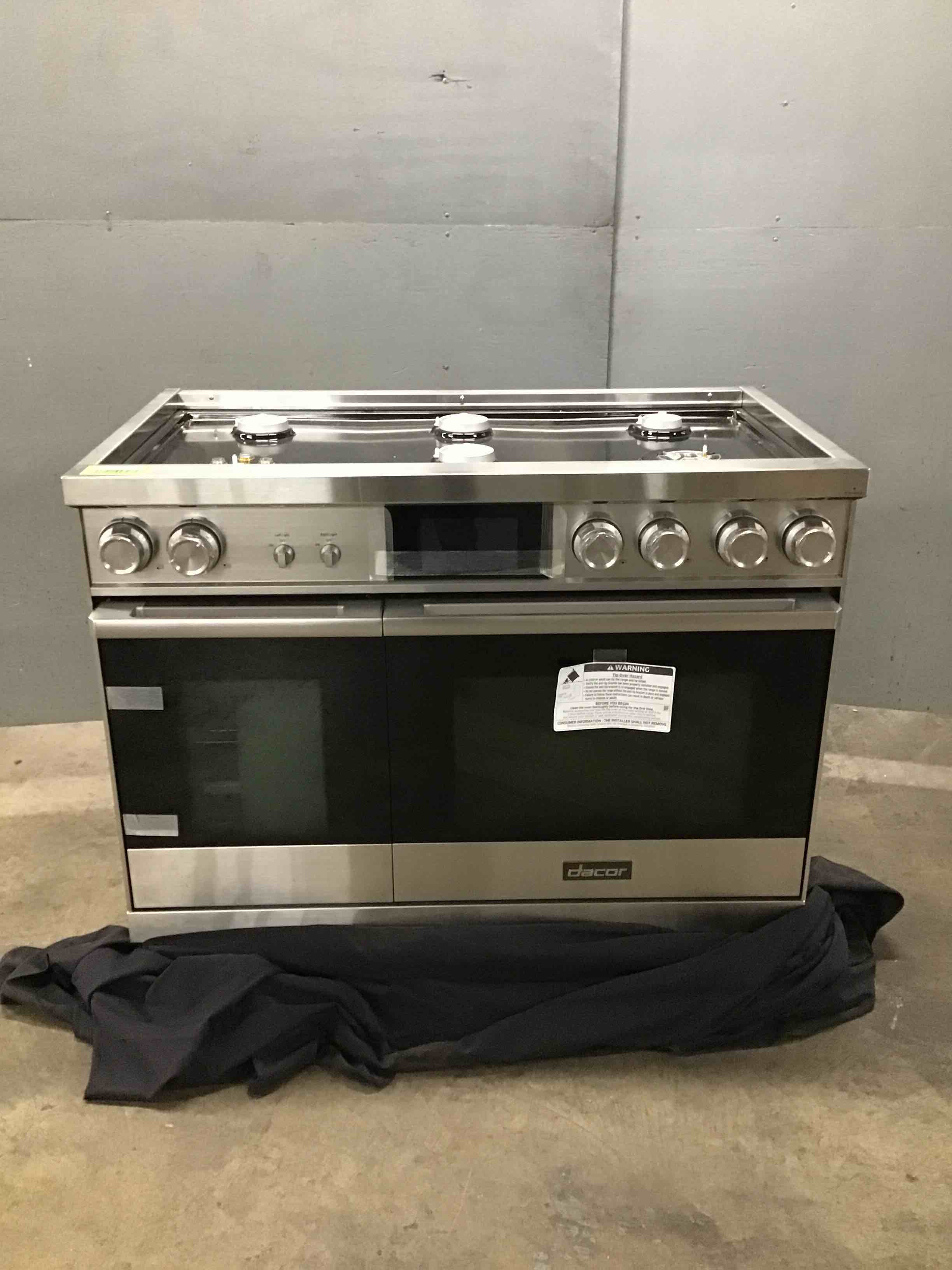 DACOR 36 INCH DUAL STEAM RANGE 
