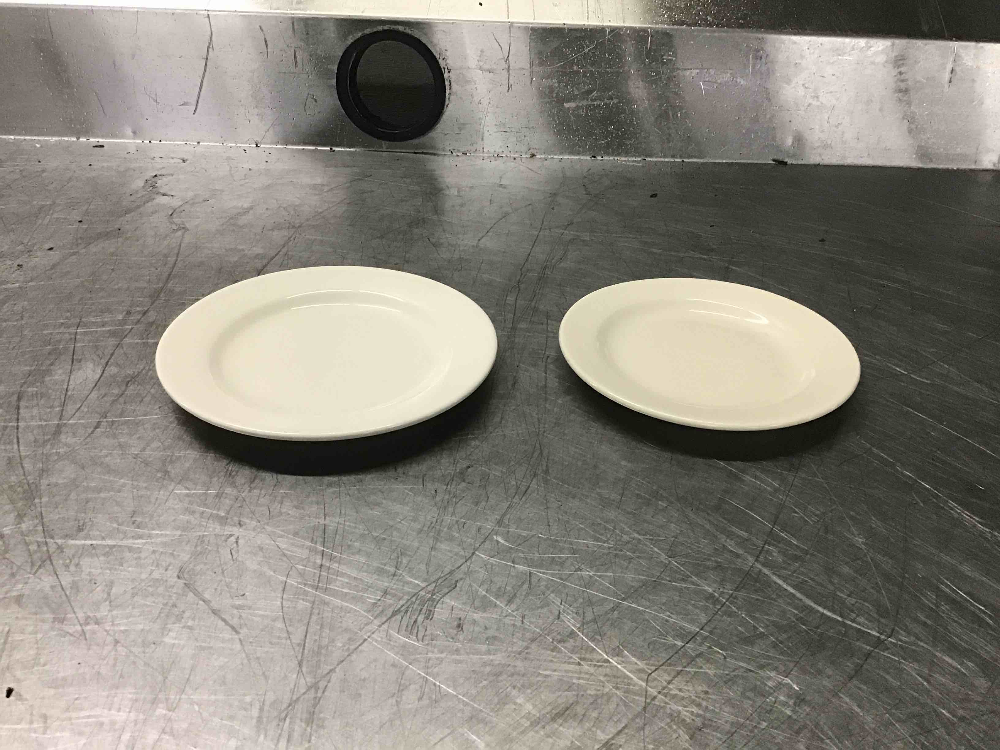 Tri Mark 6.58 And 6 Inch Plates