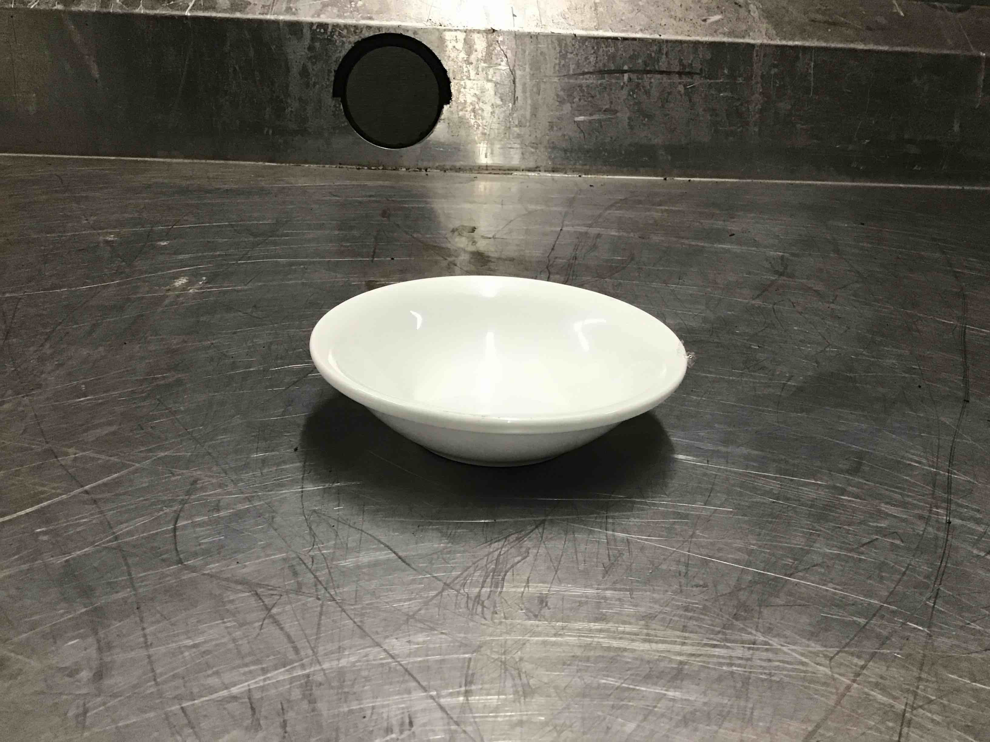 World 5.5 oz. Bright White Fruit Bowl 