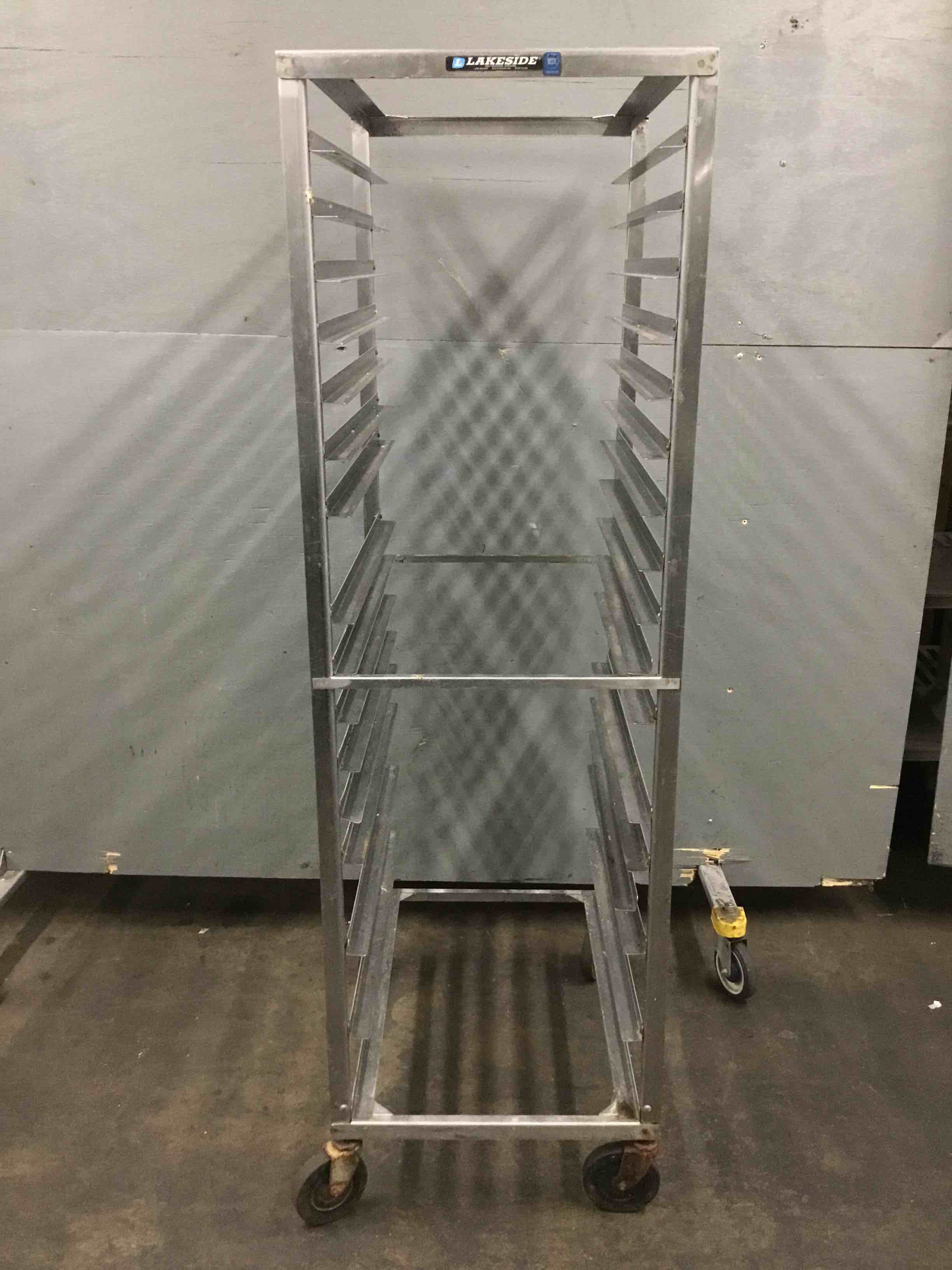 Lakeside Full Size Aluminum Sheet Pan Rack On Casters 