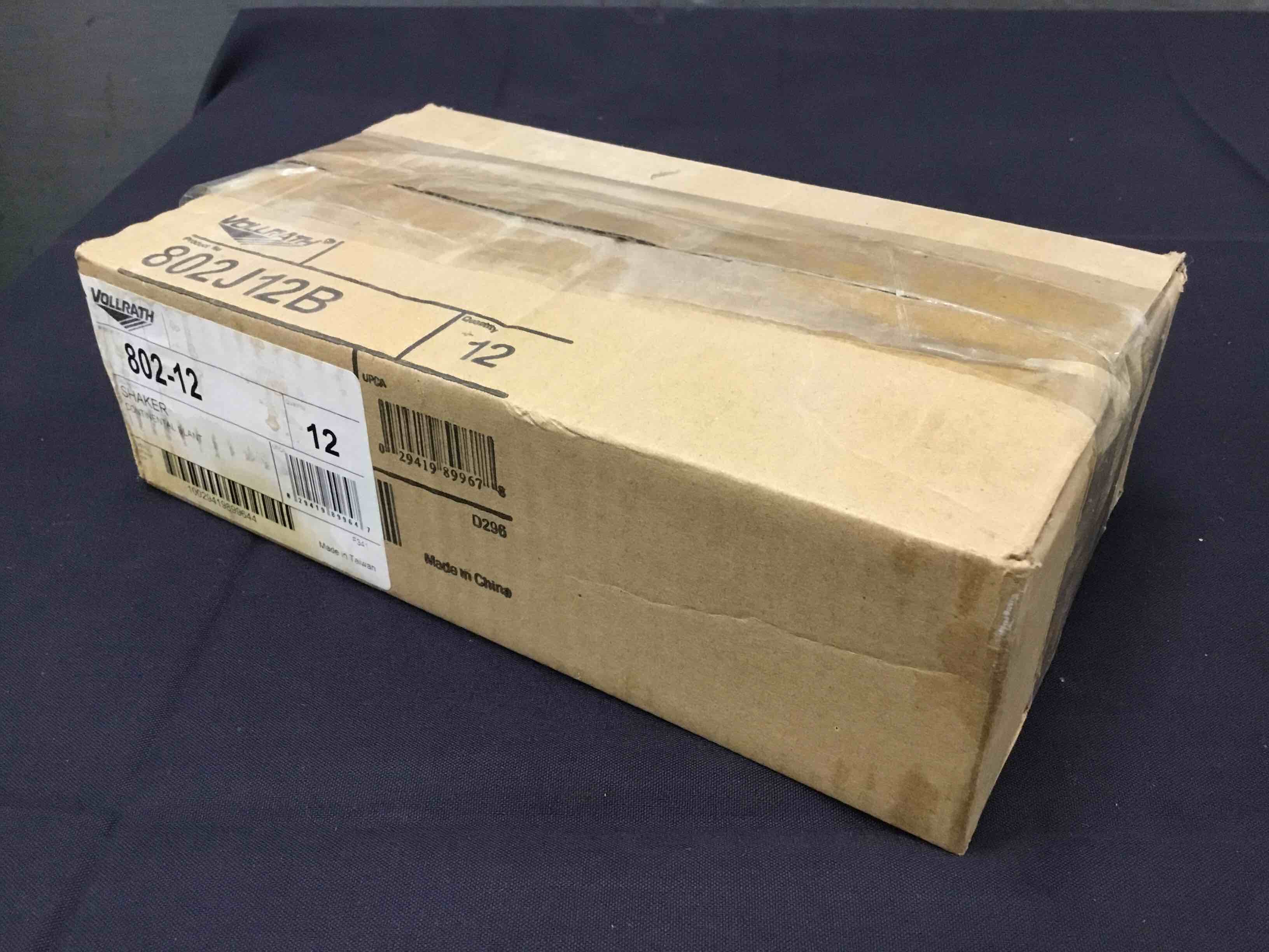 Traex 2 Ounce Glass Salt / Pepper Shaker, 12/Box