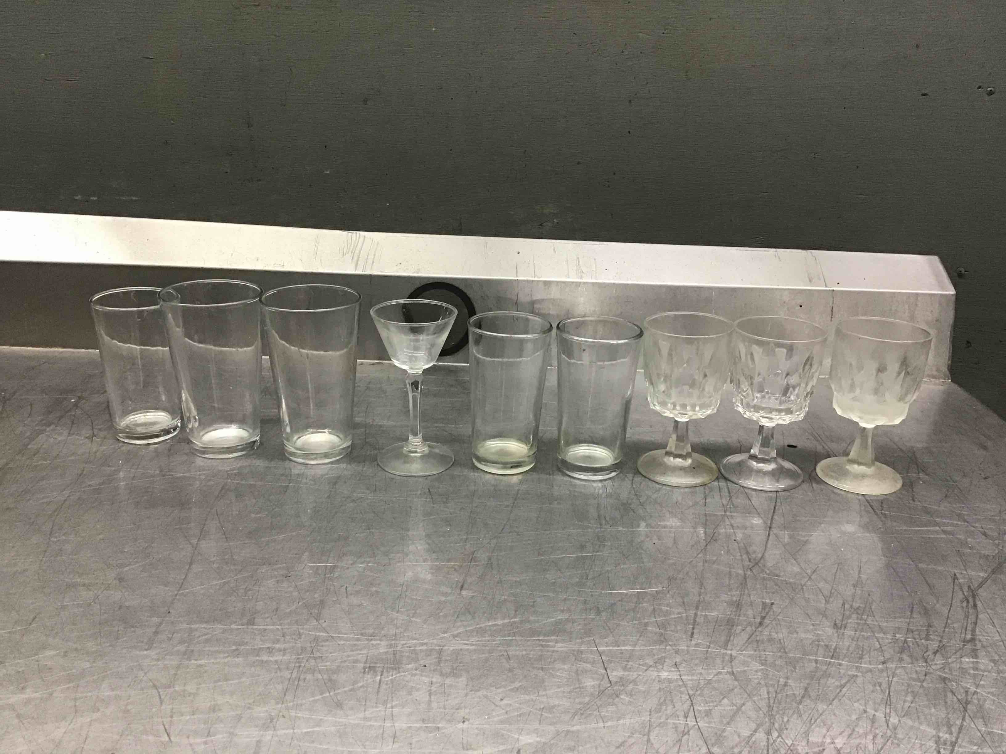 Various Drinking Glasses