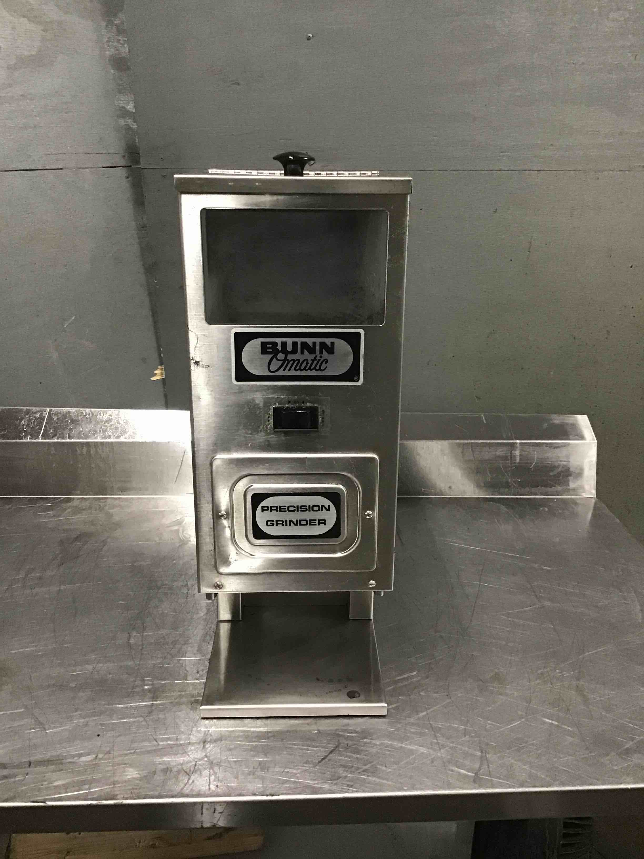 Bunn Omatic Stainless Steel Coffee Precision Grinder 