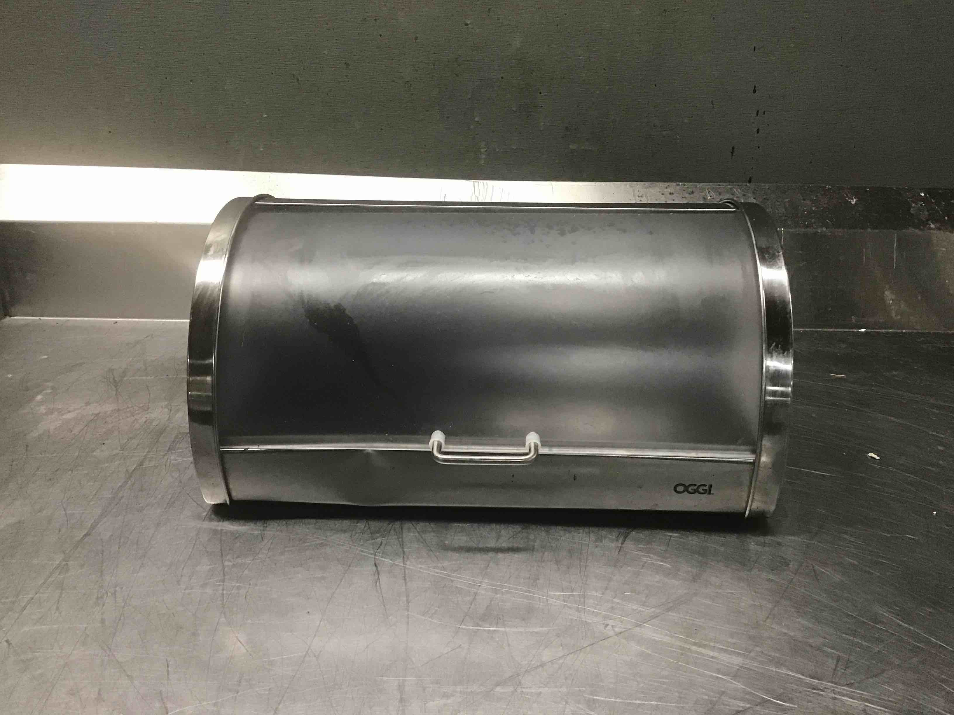 Oggi Stainless Steel Container With Flip Lid