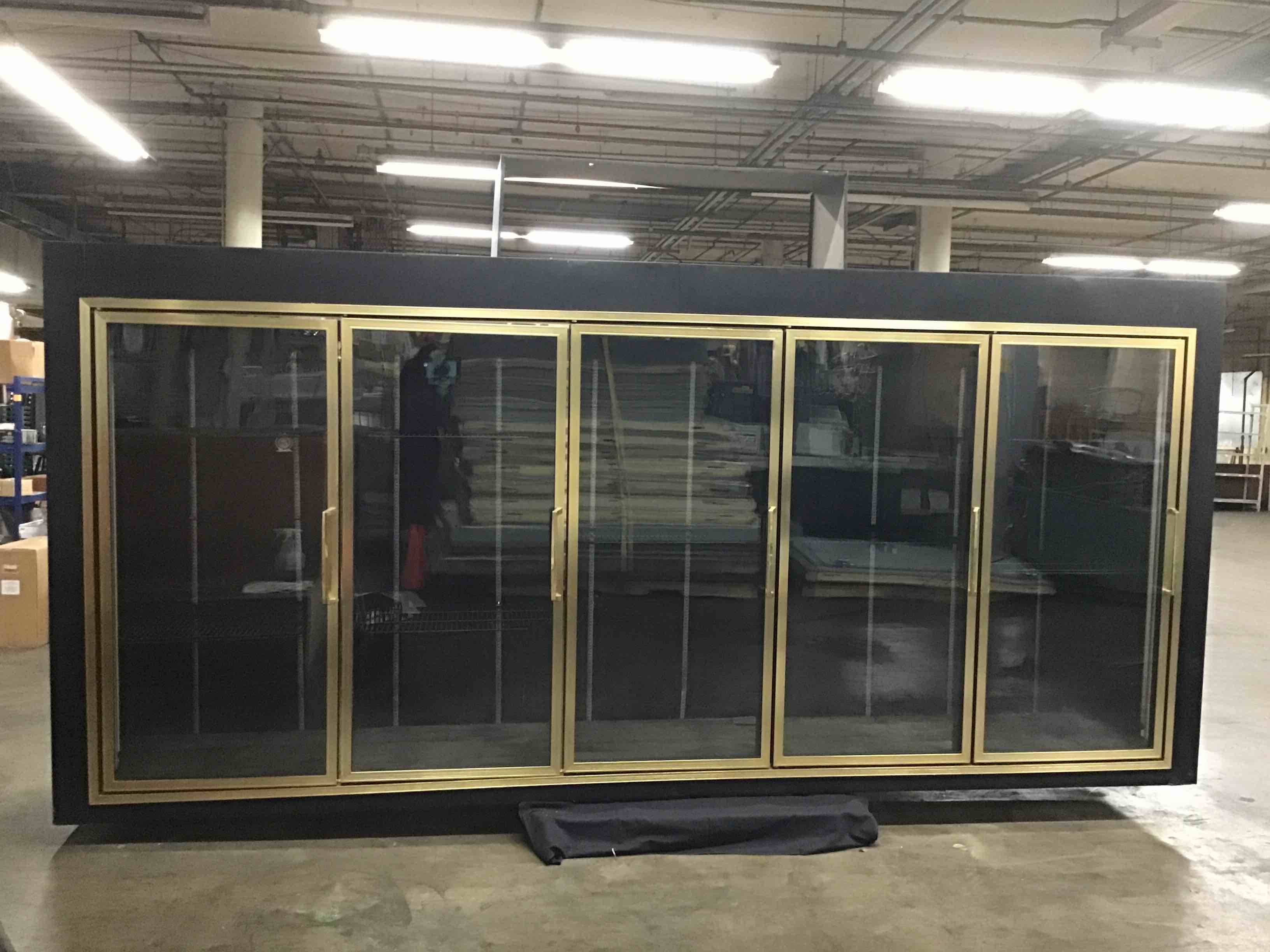 Commercial Refrigerator Door Co. 164.18 Inch 5 Swing Door Commercial Flower Refrigeration