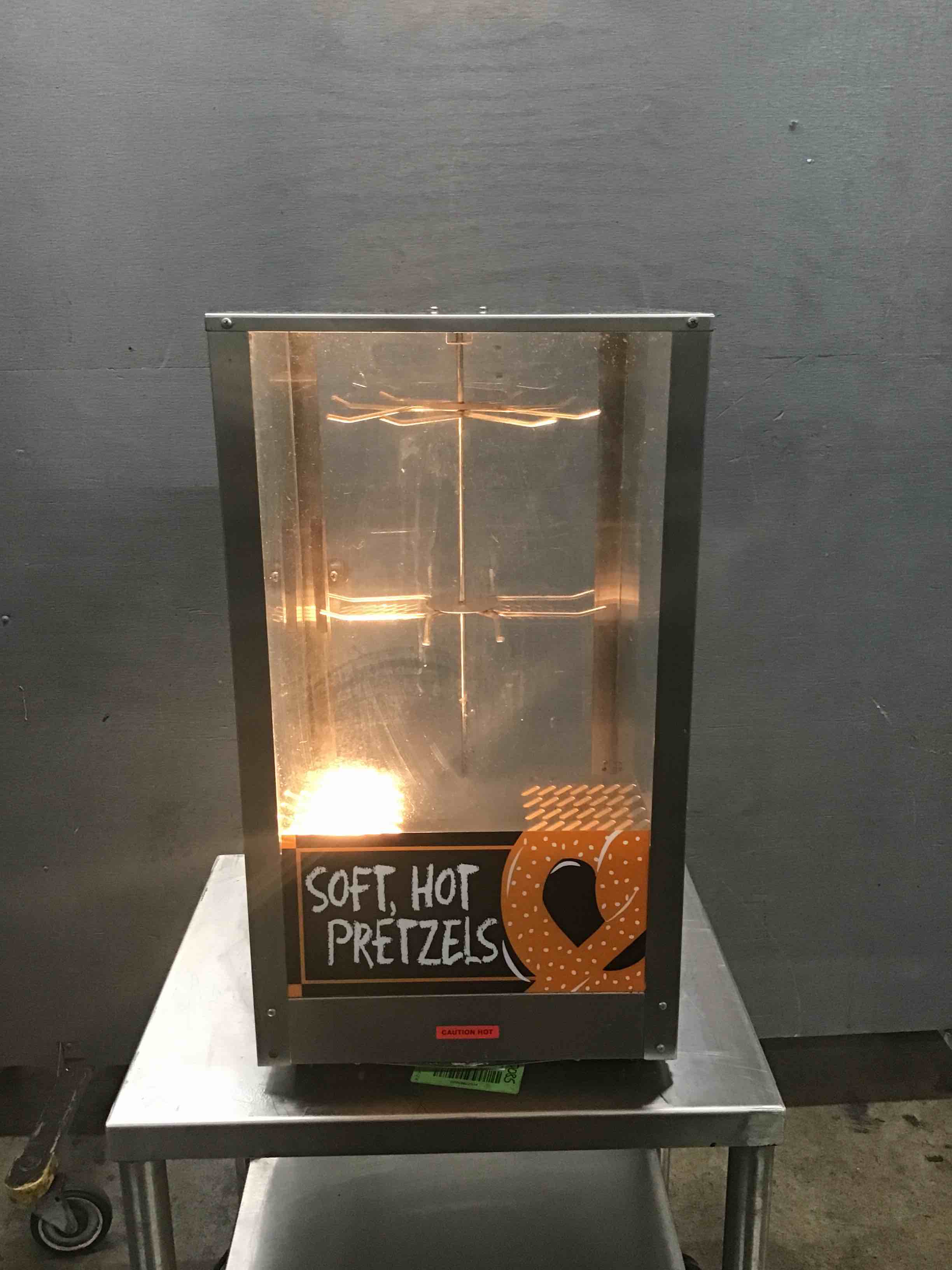 Nemco Dual Rack Revolving Pretzel Warmer