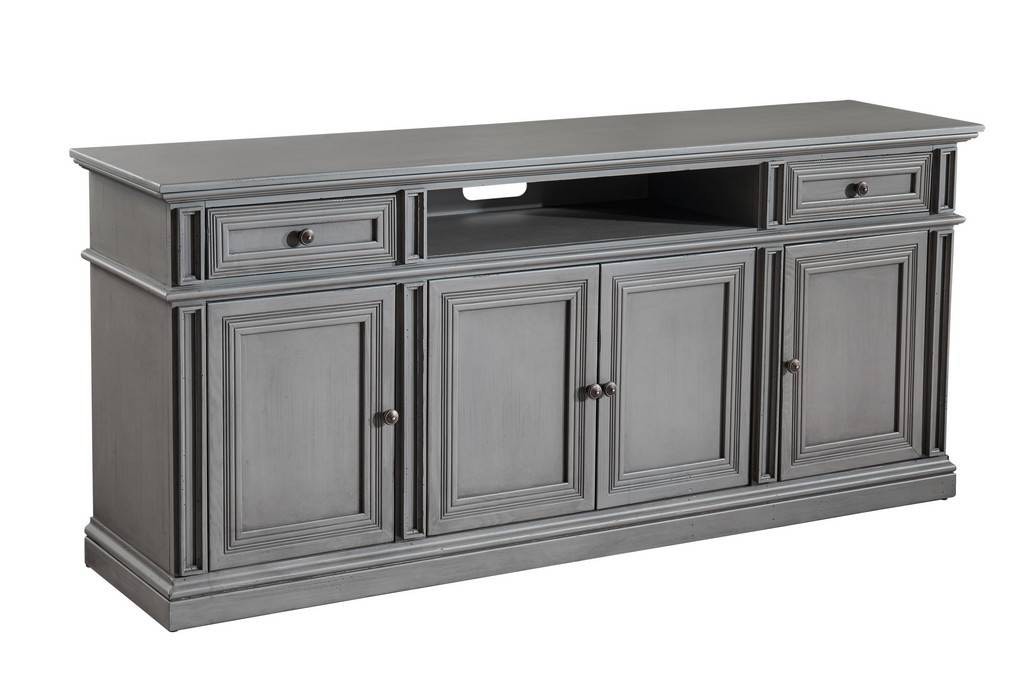 Harrison Traditional 72 Inch Console in Antique Gray - Progressive Furniture E789-72
